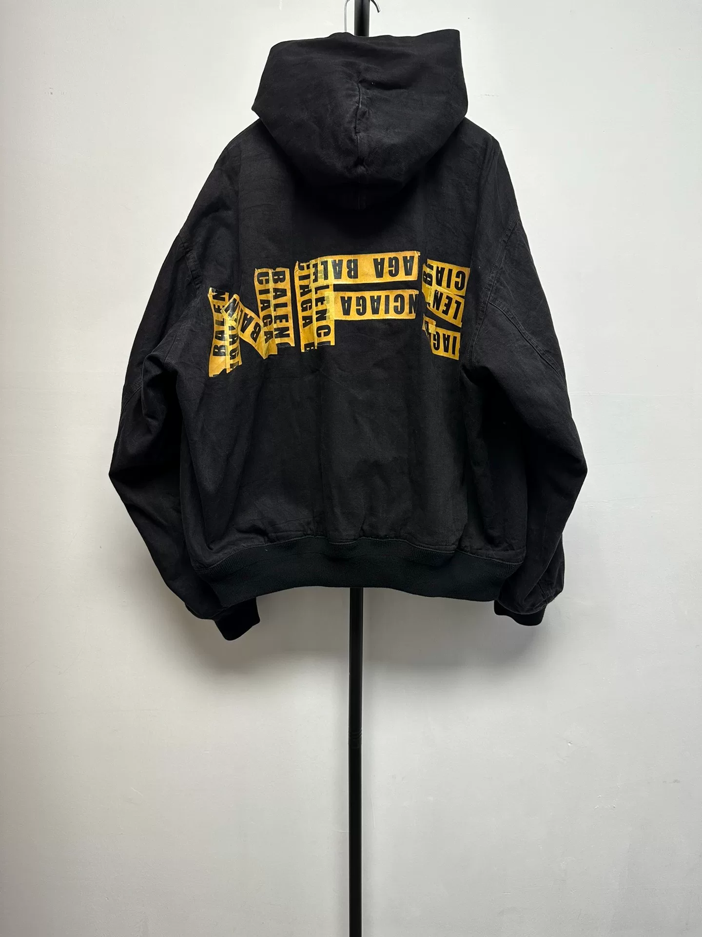 Balenciaga 'NEED FOR SPEED' Zip Hoodie — front