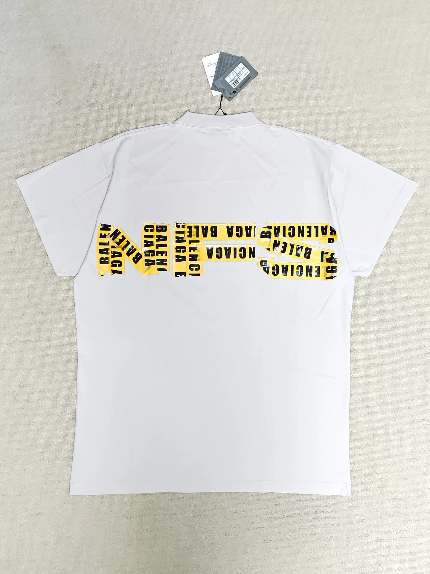 Balenciaga Need for Speed Graphic T-Shirt — detail