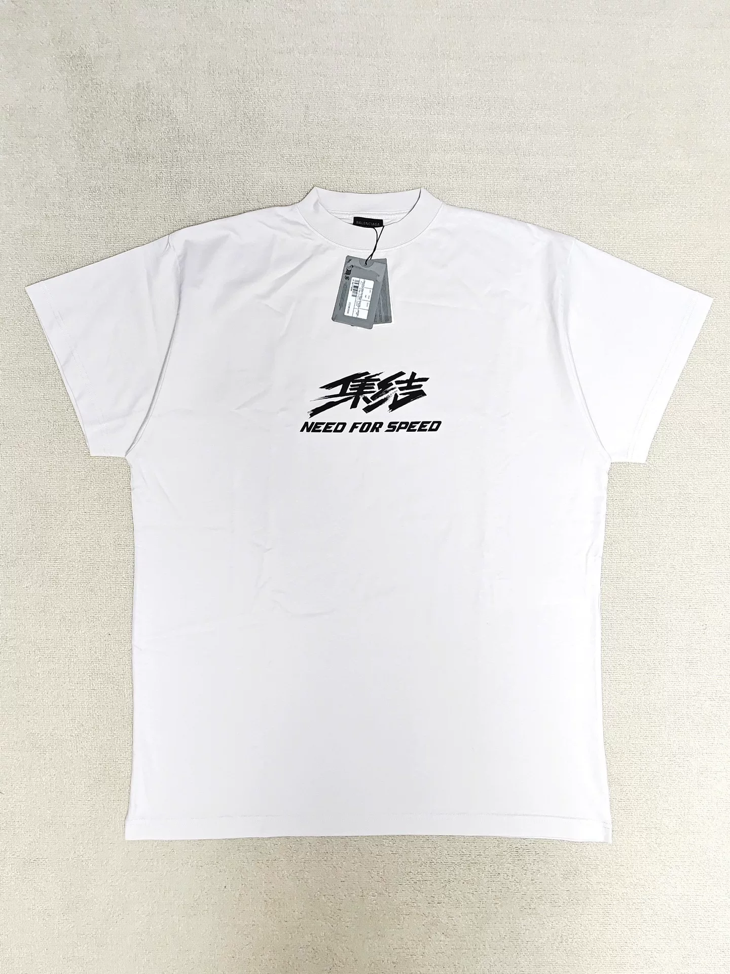 Balenciaga Need for Speed Graphic T-Shirt