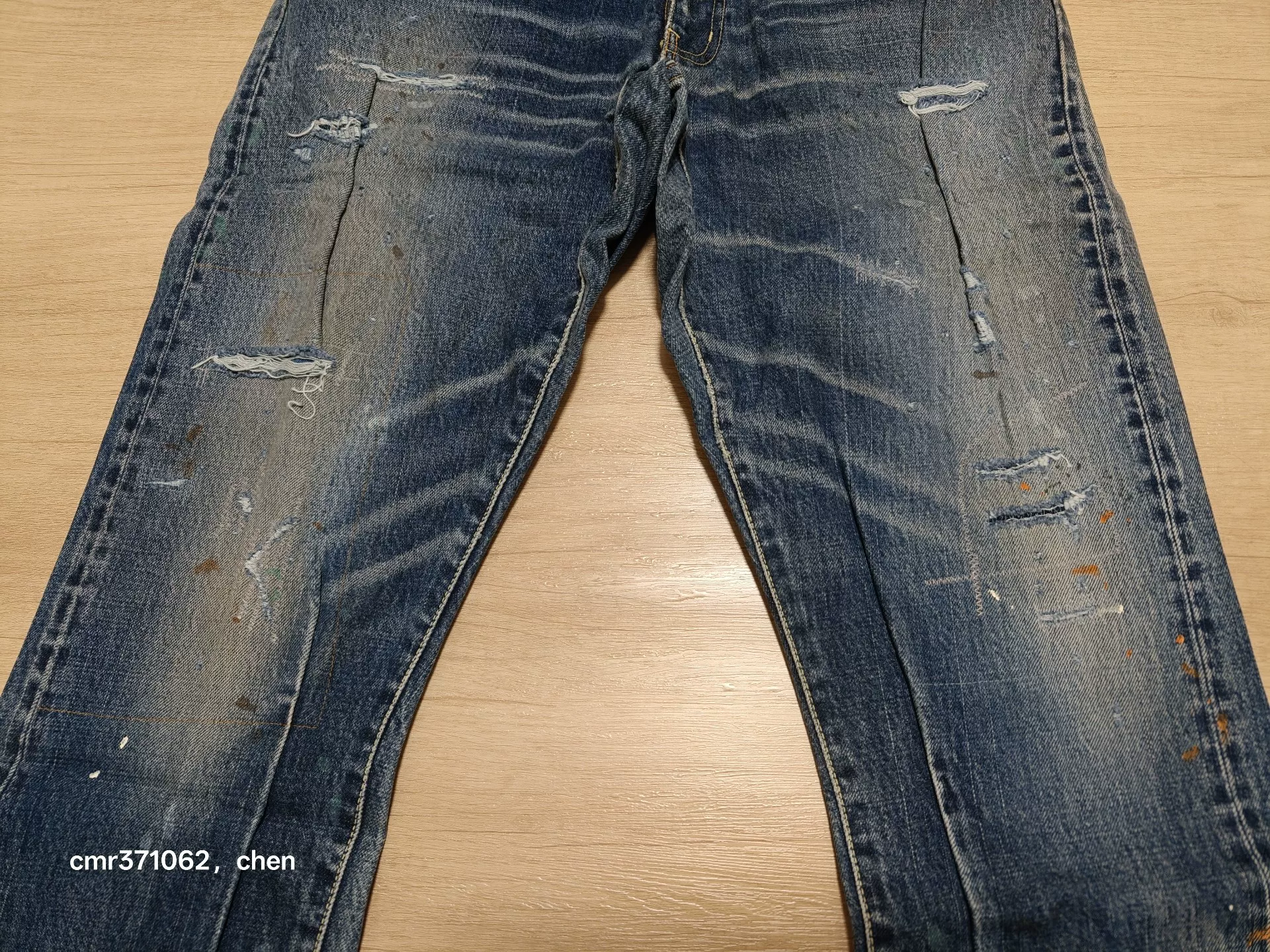 VISVIM 21SS JOURNEYMAN PANTS D27 — back