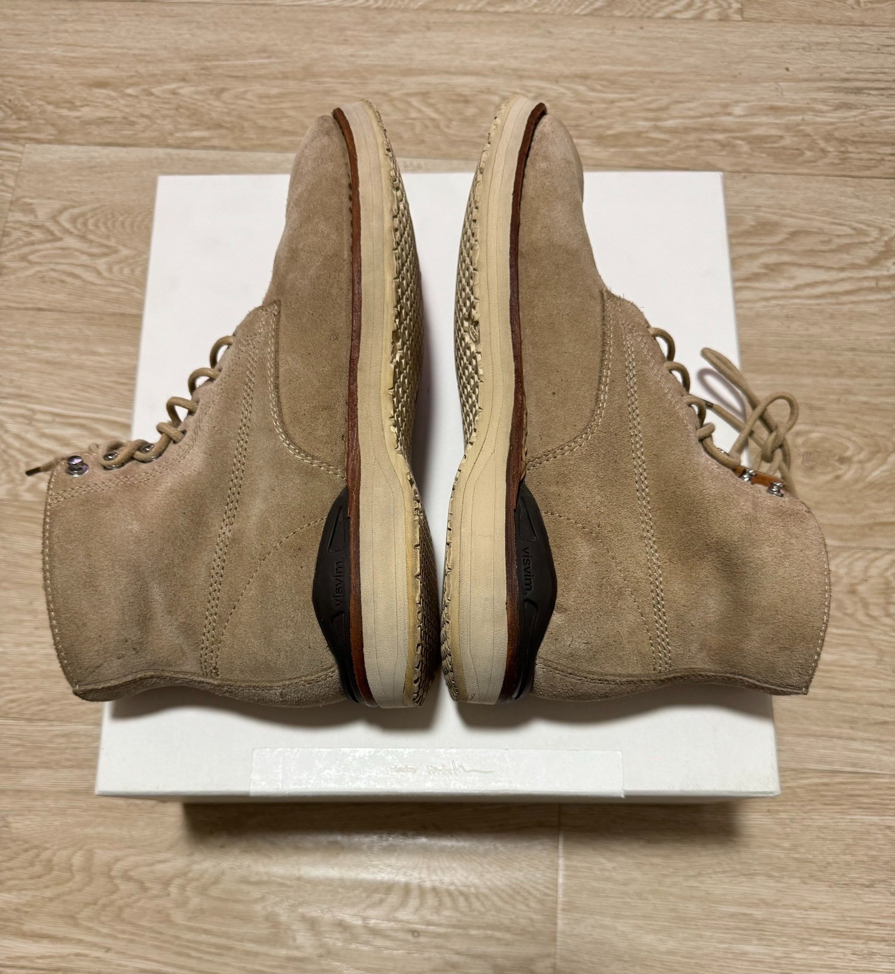 visvim 20ss Virgil Boots-Folk — detail