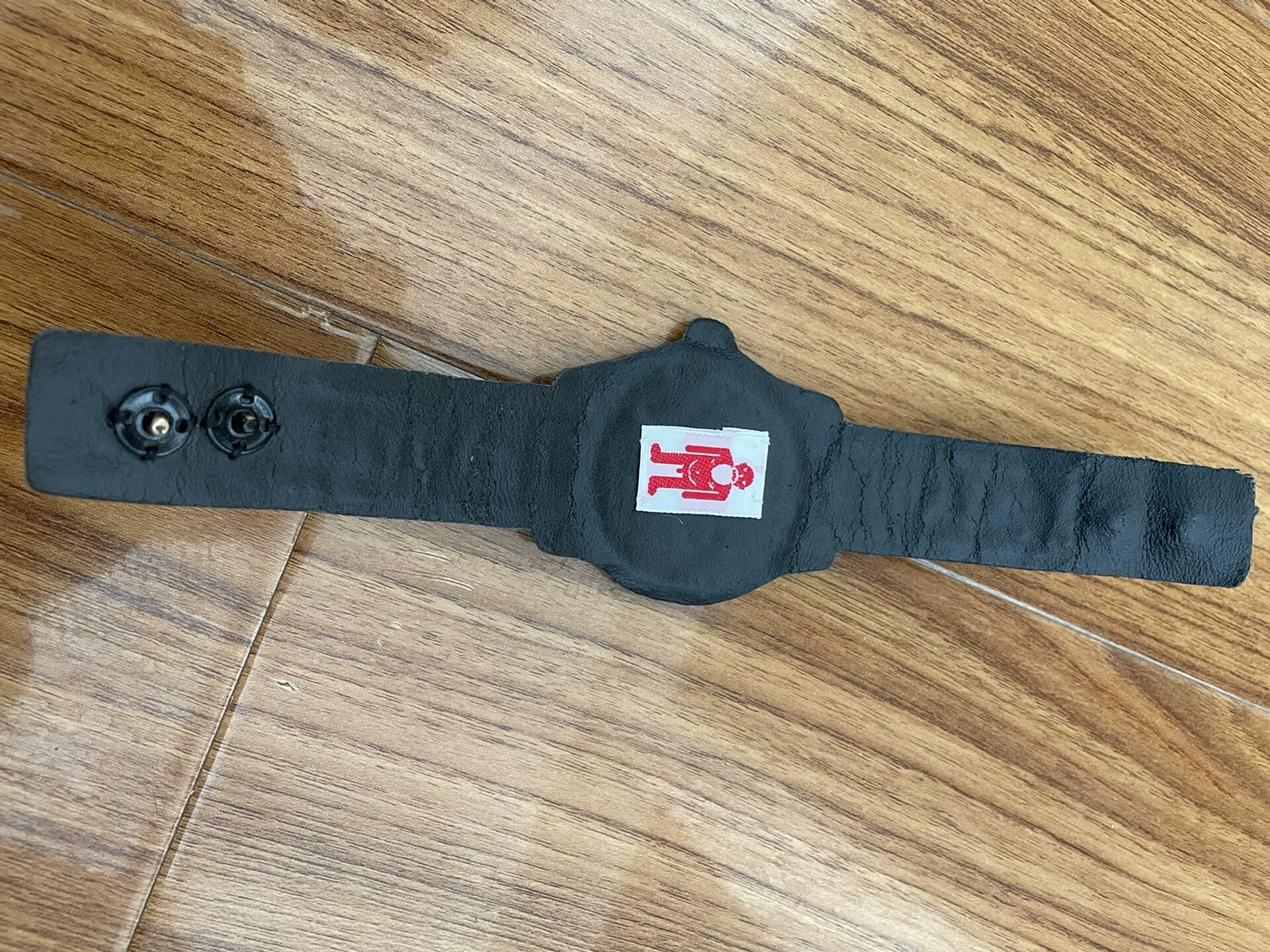 Walter Van Beirendonck All-Black Watch — back