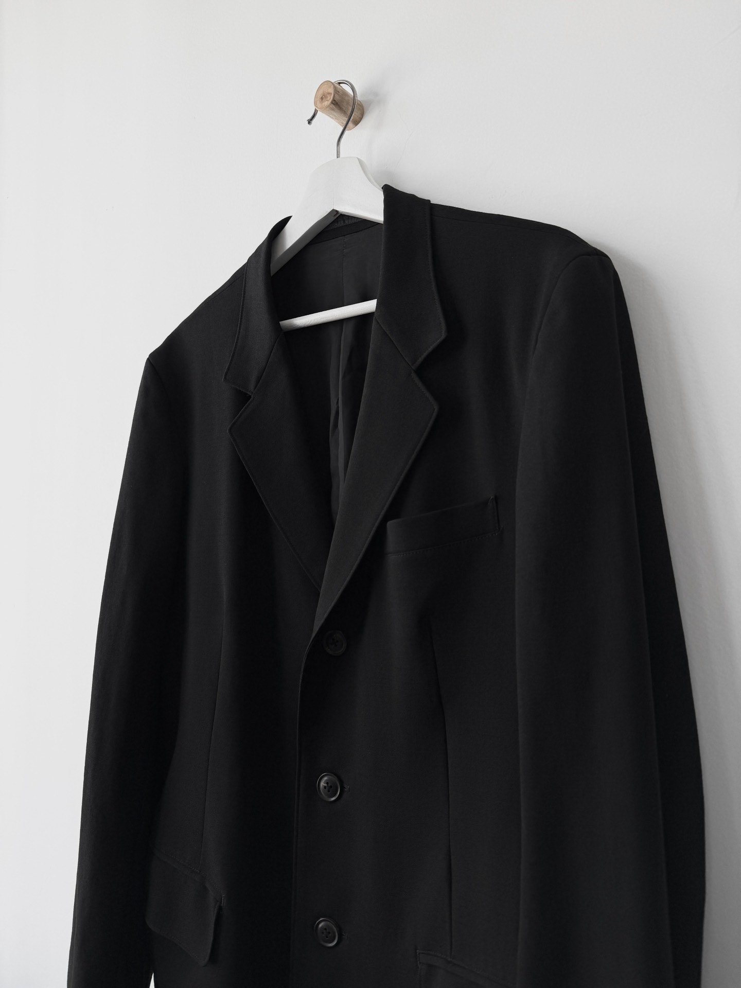 Yohji Yamamoto 17AW Doctor's Jacket Coat — back
