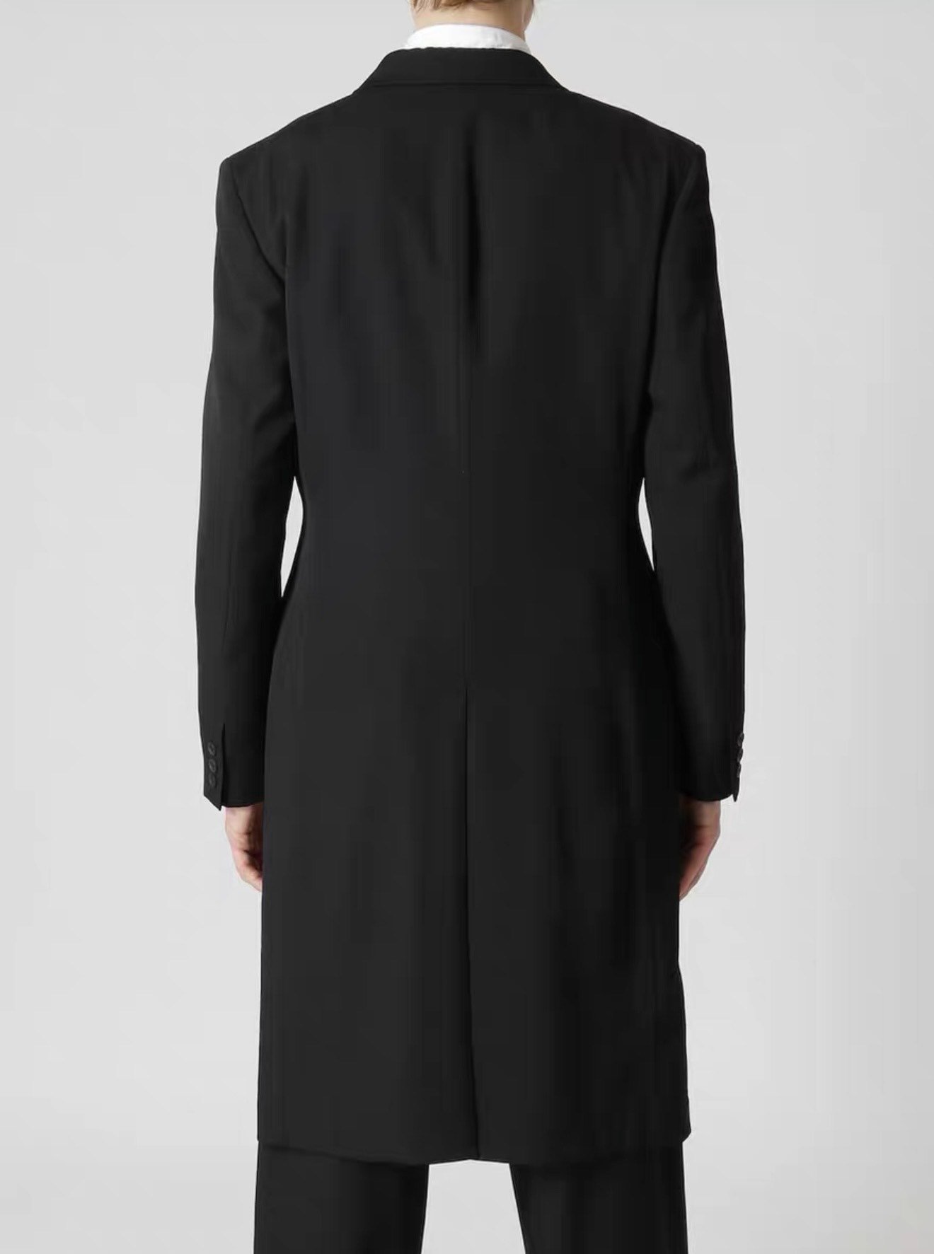 Yohji Yamamoto 17AW Doctor's Jacket Coat — detail