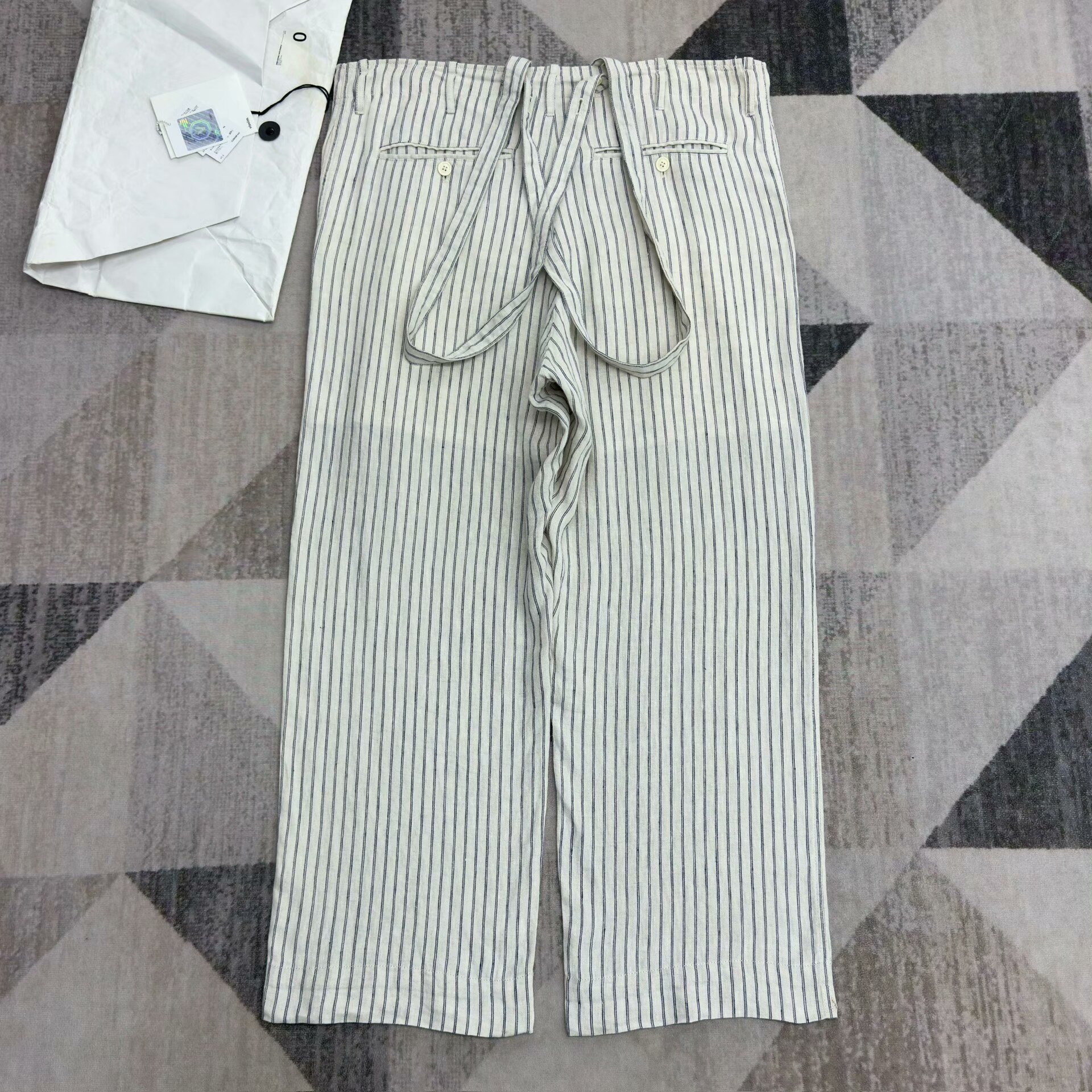 Visvim 21SS Jumbo Pastoral Ivory Overalls — back