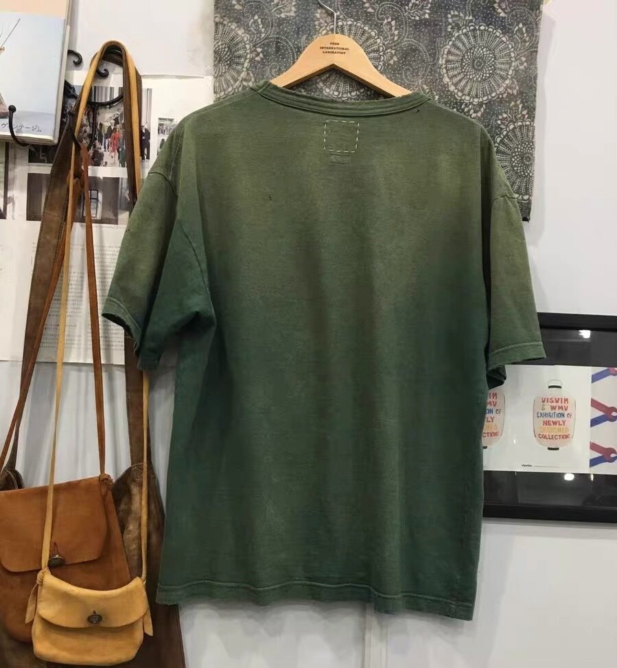 VISVIM 22AW JUMBO TEE S/S CRASH — front