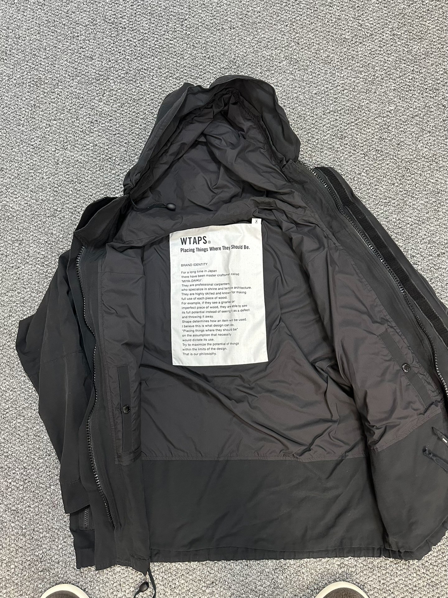 Wtaps Parasmock 15AW Four-Pocket Jacket — front