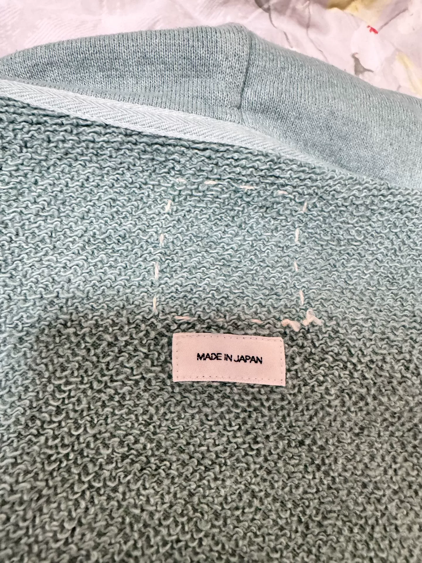 visvim 21ss jumbo tie-dye hoodie — back