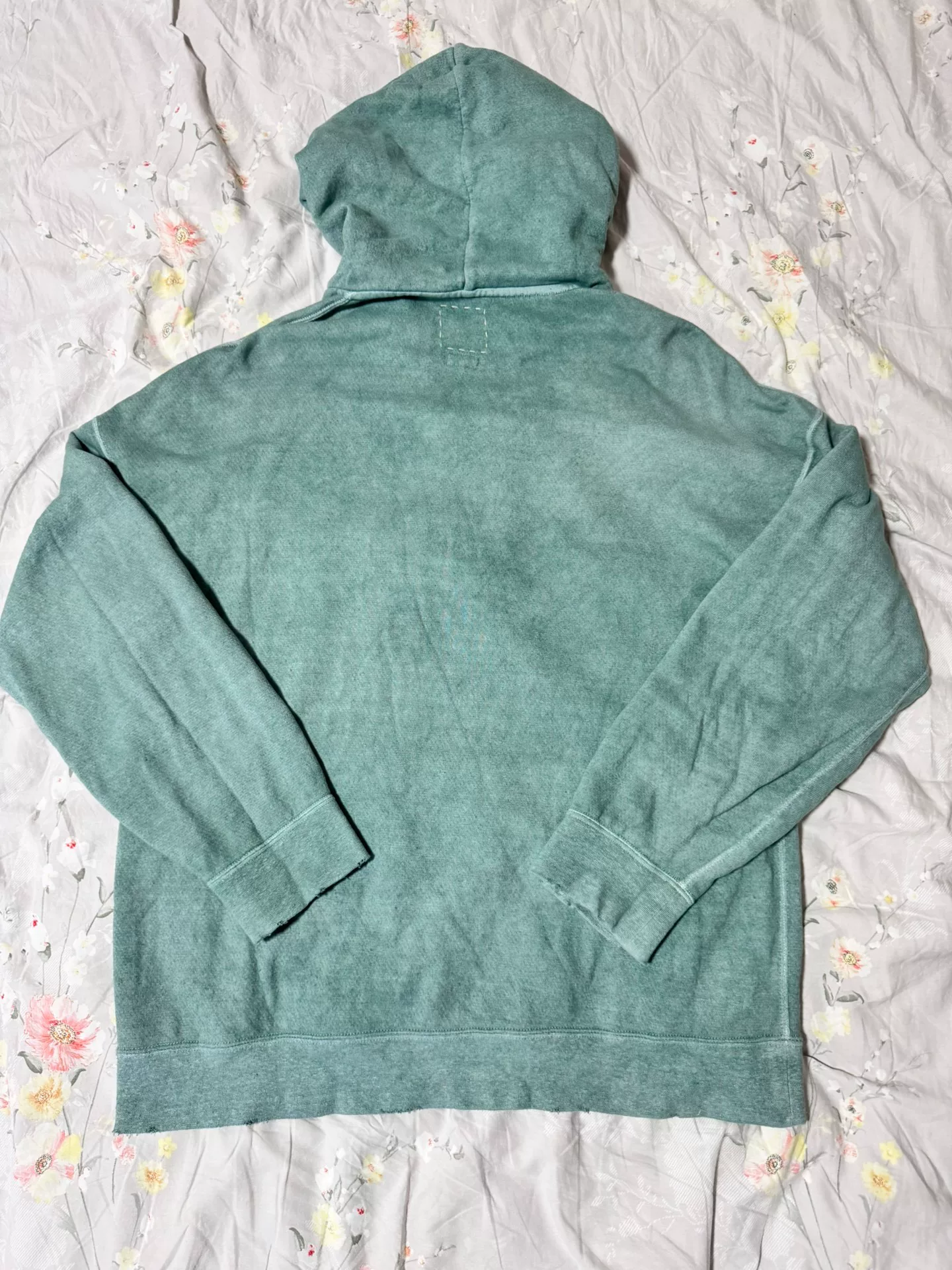 visvim 21ss jumbo tie-dye hoodie — front