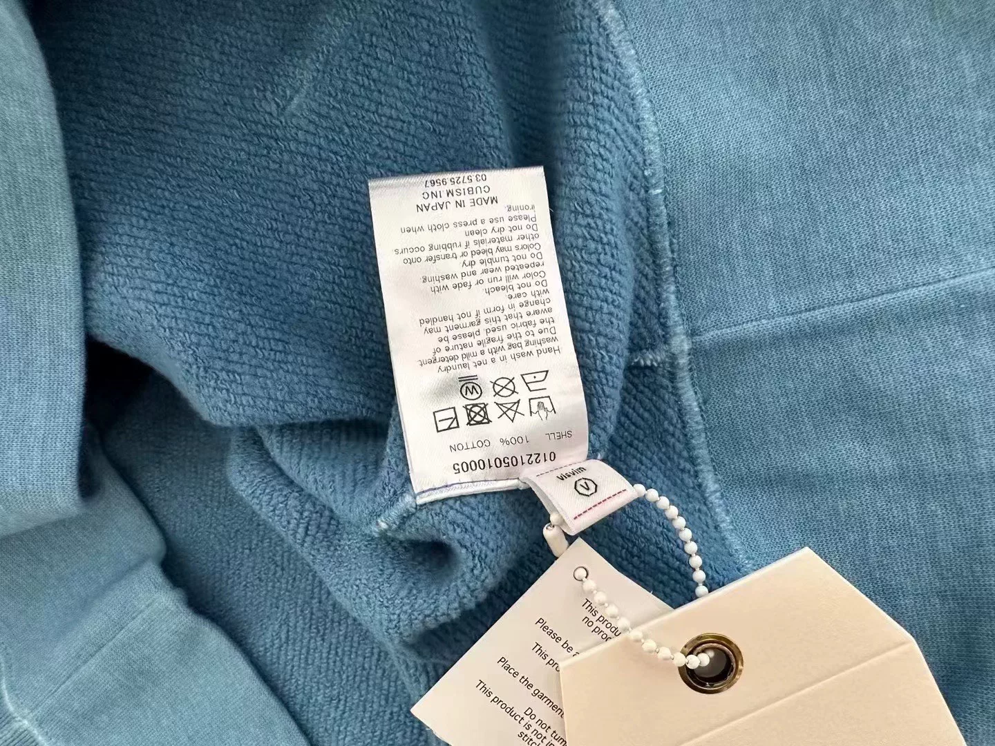VISVIM 22SS JUMBO HOODIE P.O. — back