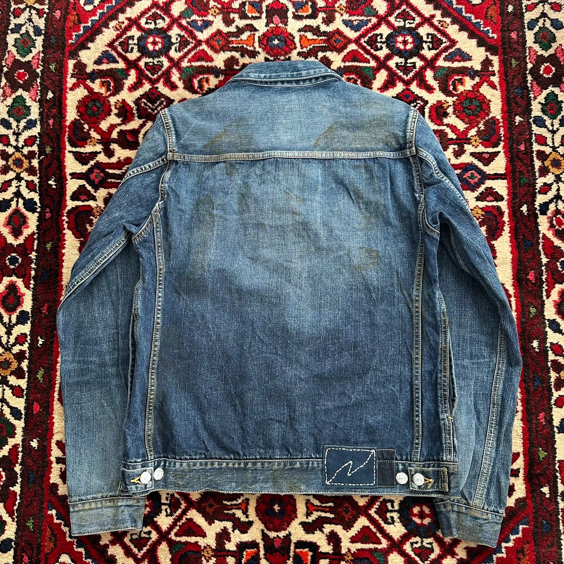 Visvim 19AW 1000dry Denim Jacket — detail
