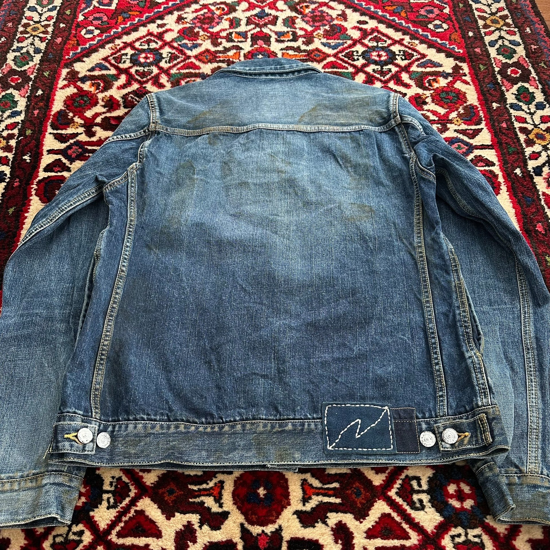 Visvim 19AW 1000dry Denim Jacket — back
