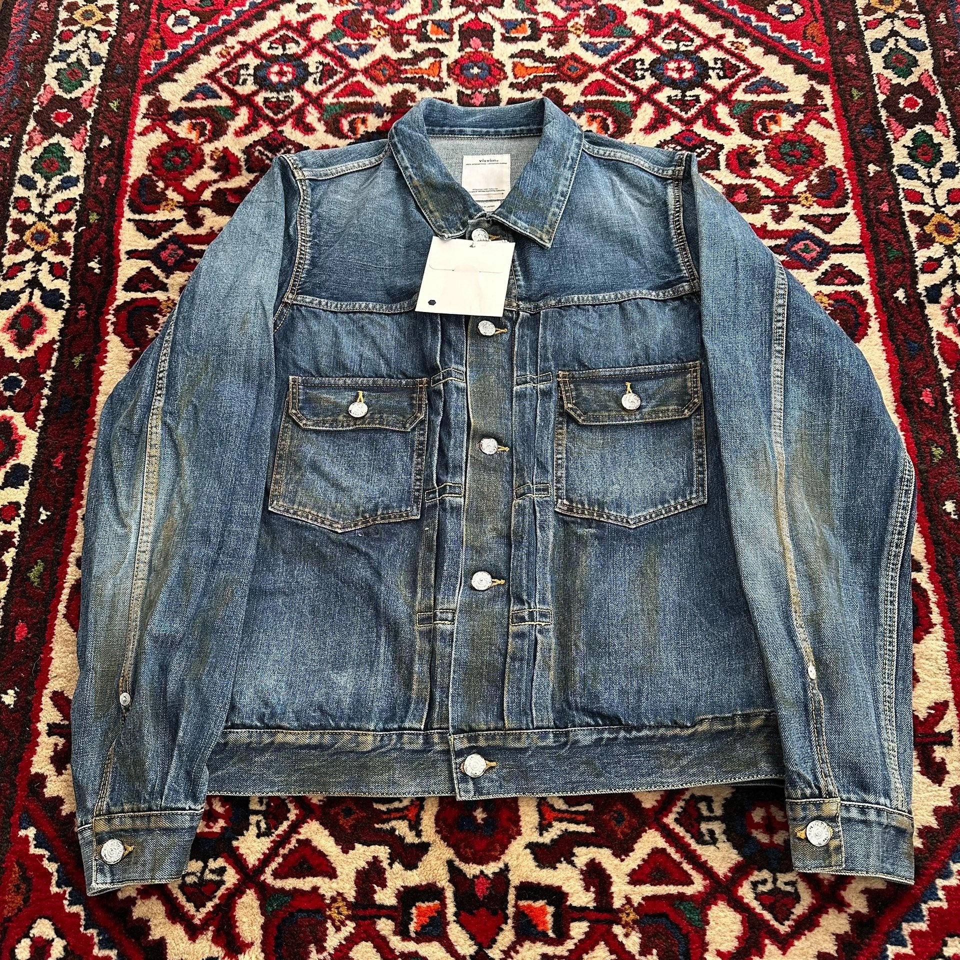 Visvim 19AW 1000dry Denim Jacket — front
