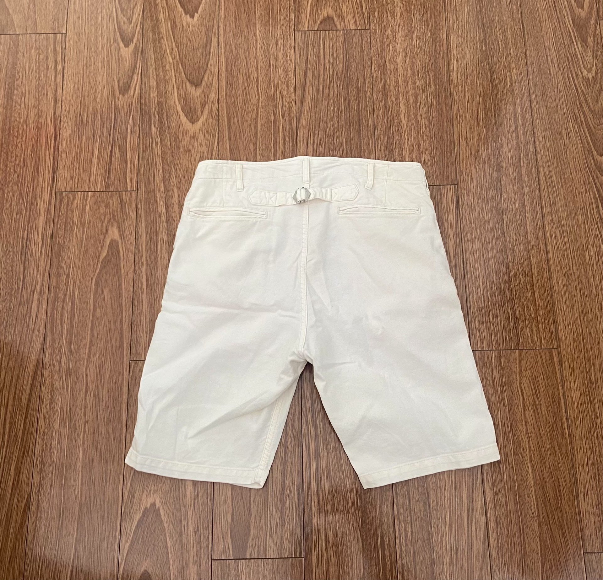 VISVIM Peerless Spot Chino Shorts — front