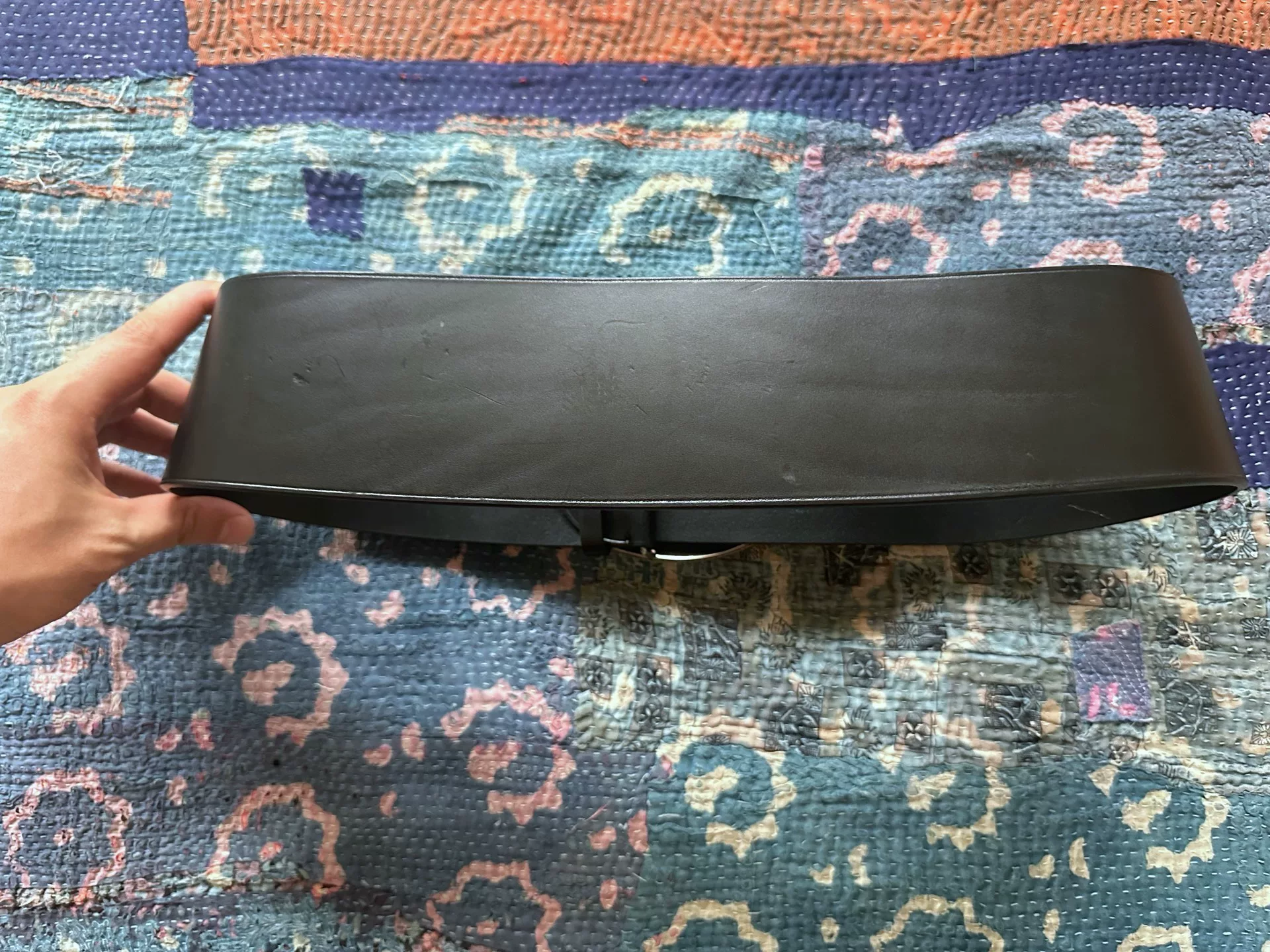 Ralph Lauren Western Leather Belt — front