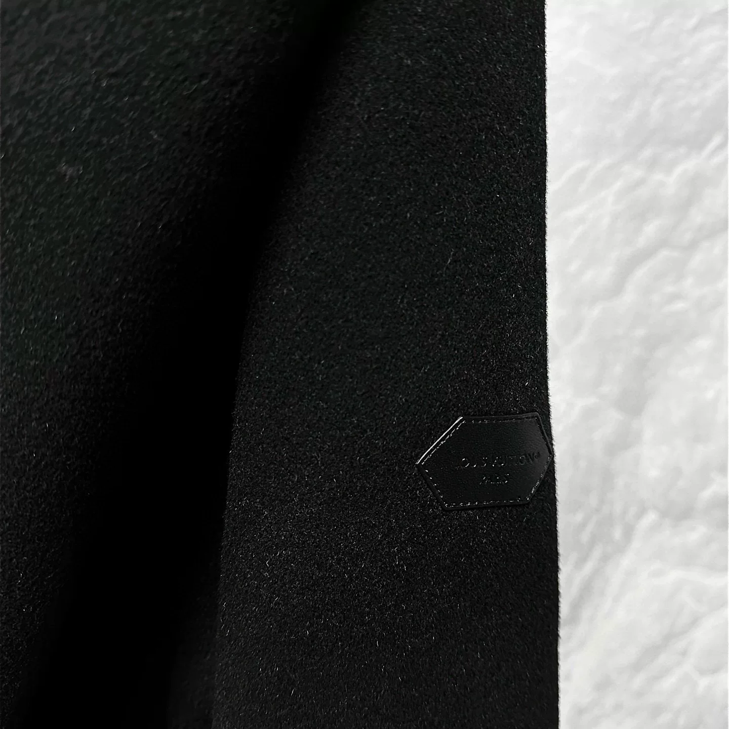 Louis Vuitton Cashmere Wrap Hooded Coat — back