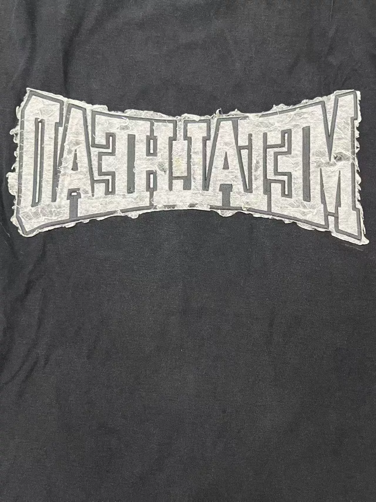 Balenciaga Loose Graphic Print Short-Sleeve T-Shirt — detail