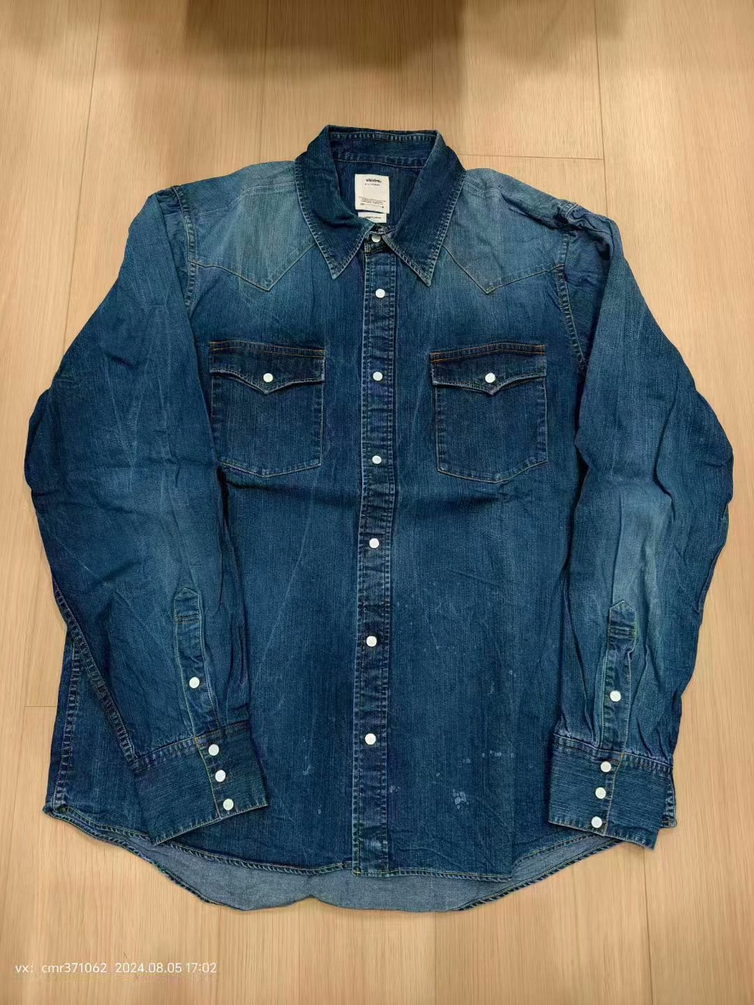 visvim 19AW Bandito Dry Denim Shirt