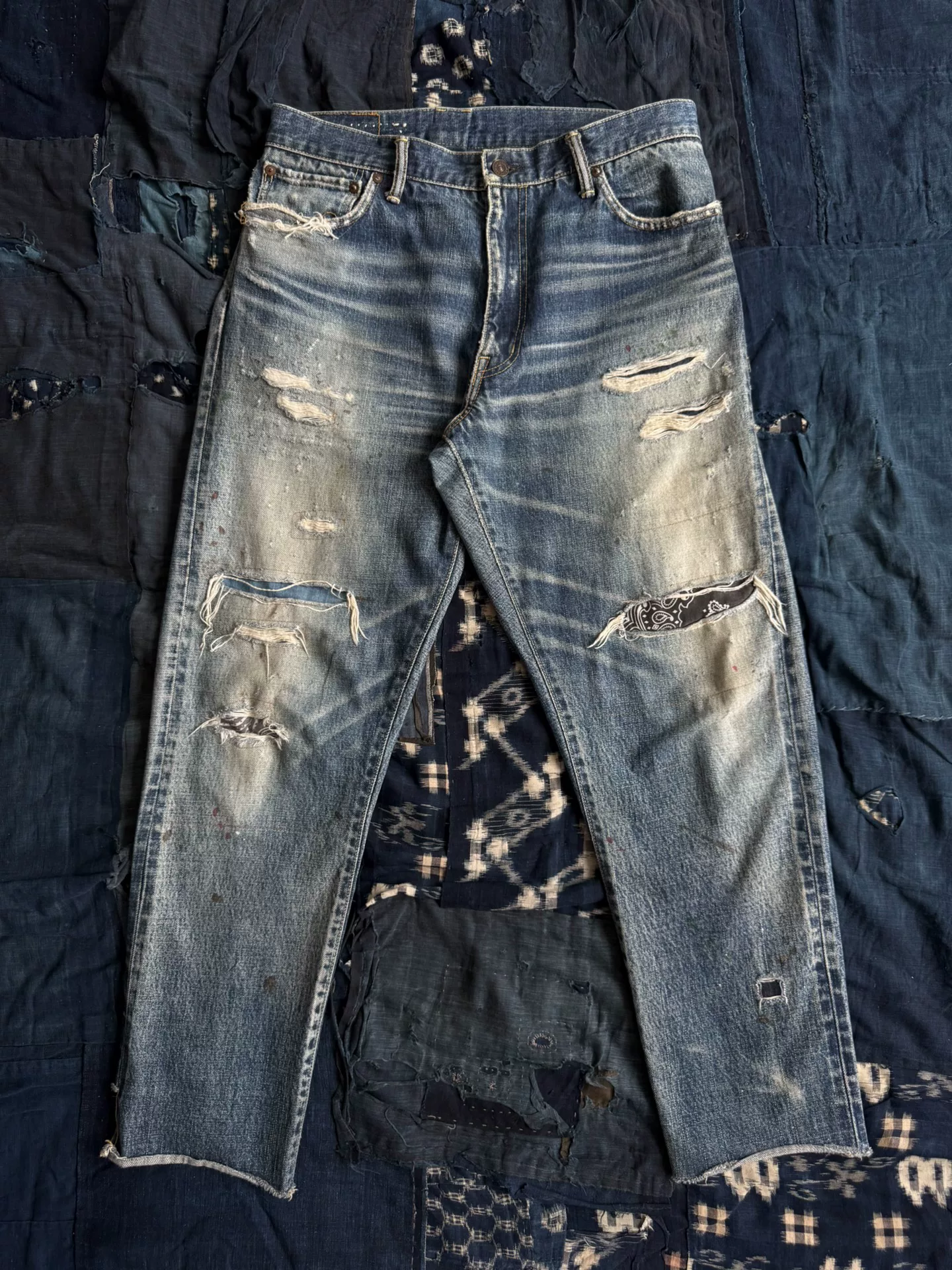 visvim 20AW ICT Journeyman Black Jeans