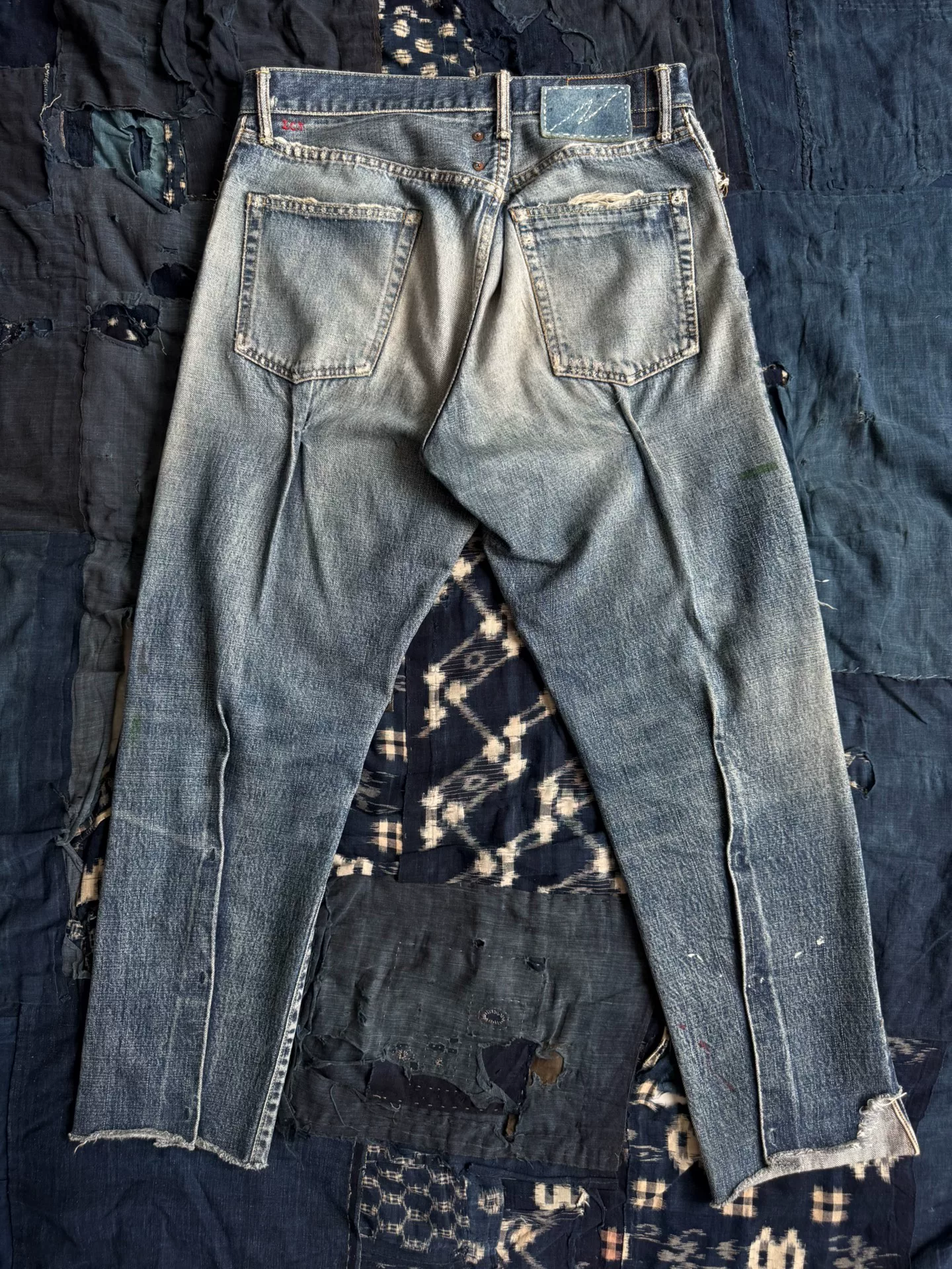visvim 20AW ICT Journeyman Black Jeans — front