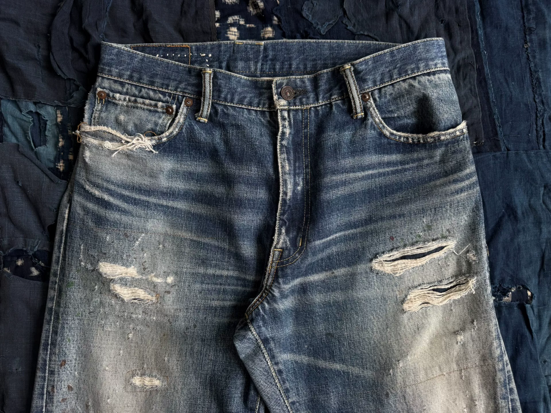 visvim 20AW ICT Journeyman Black Jeans — label