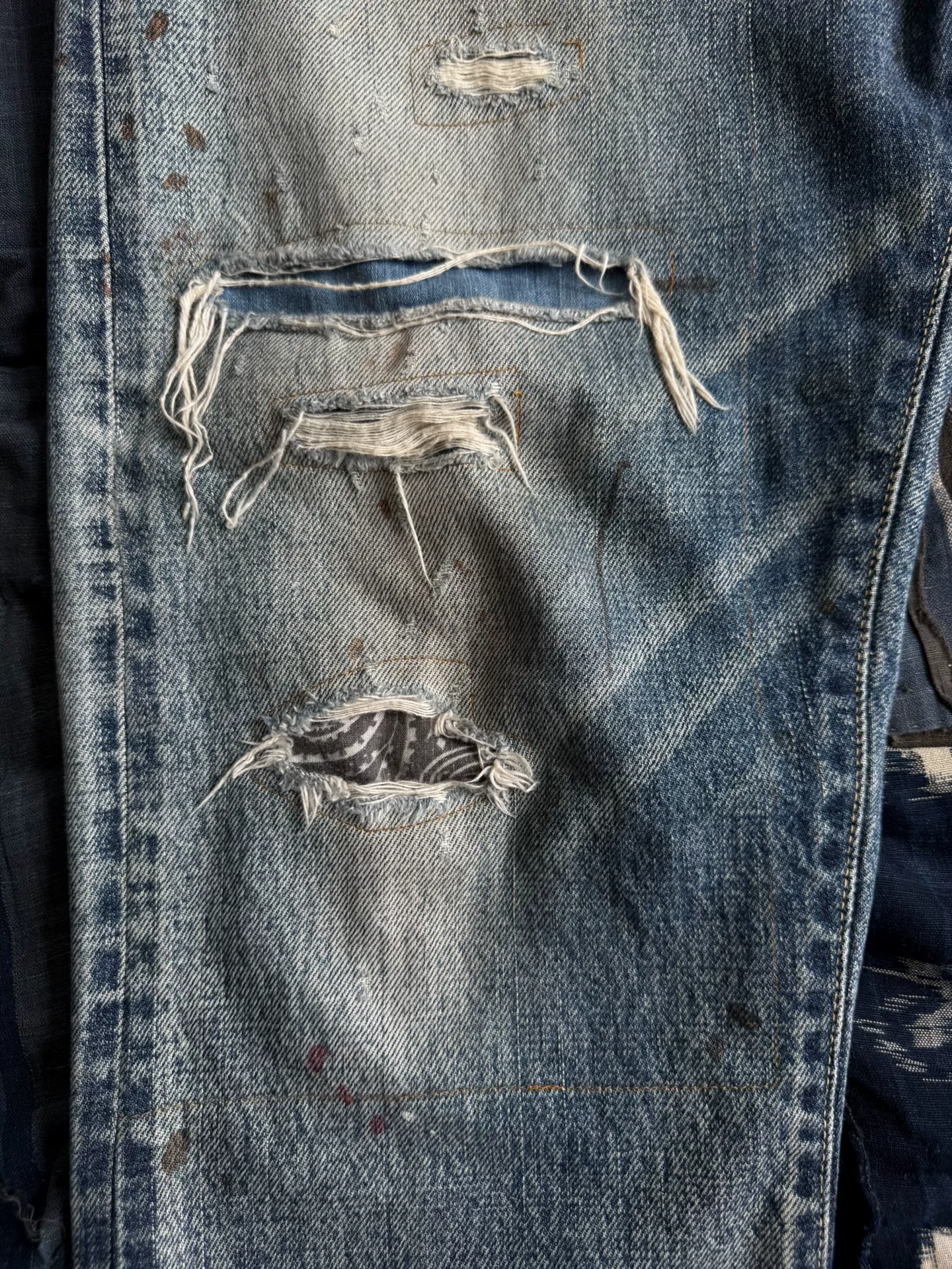 visvim 20AW ICT Journeyman Black Jeans — back