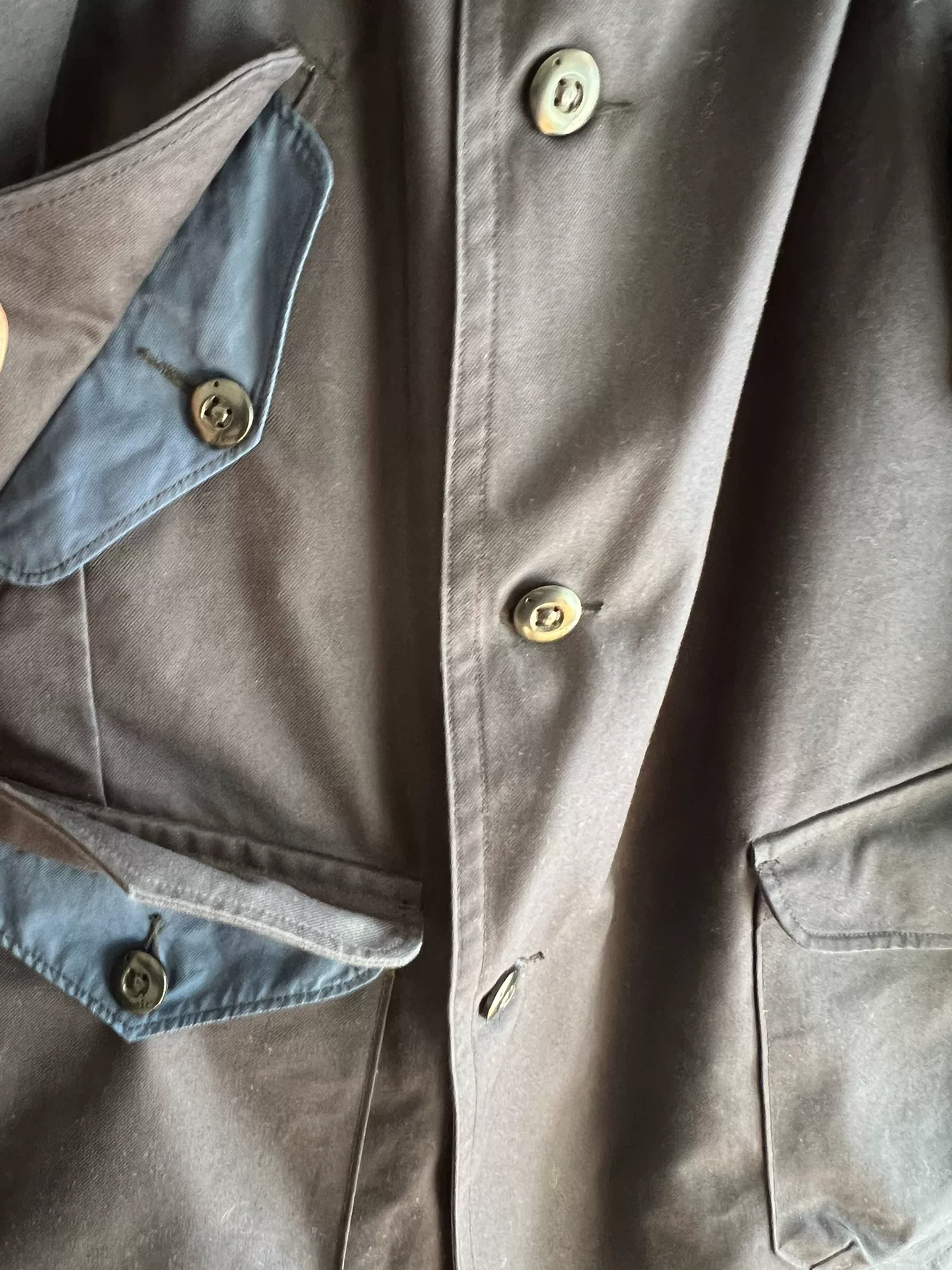 Black Rabbit Dutch Wool Coat — back