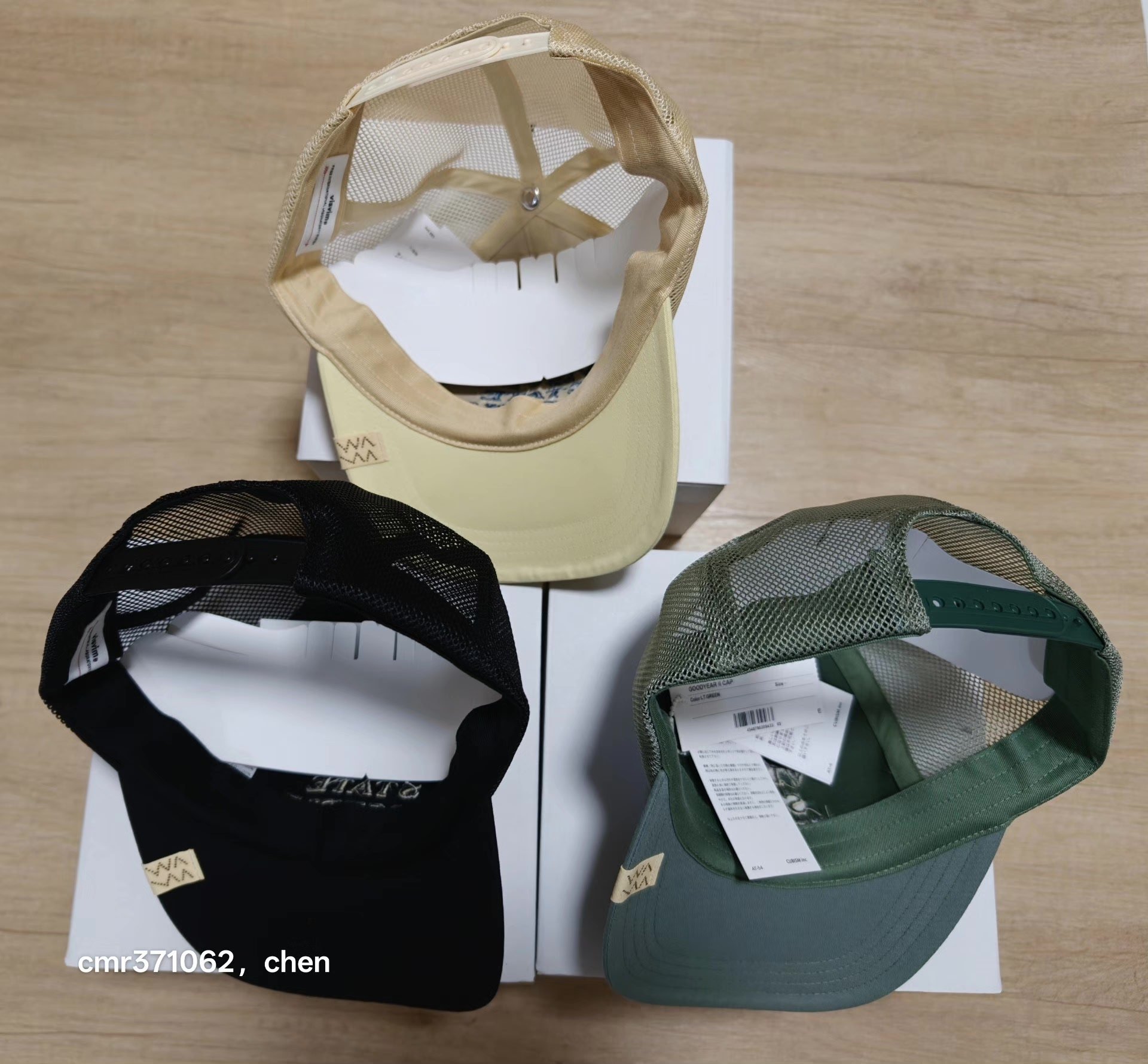 visvim 26ss Goodyear II Trucker Cap — label