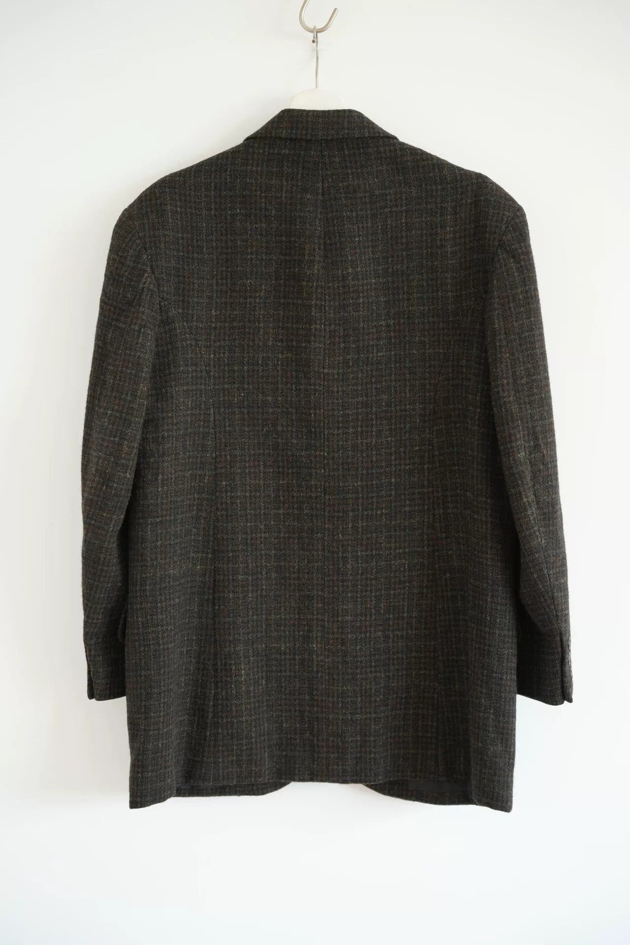 Yohji Yamamoto 80s Vintage Check Blazer — front