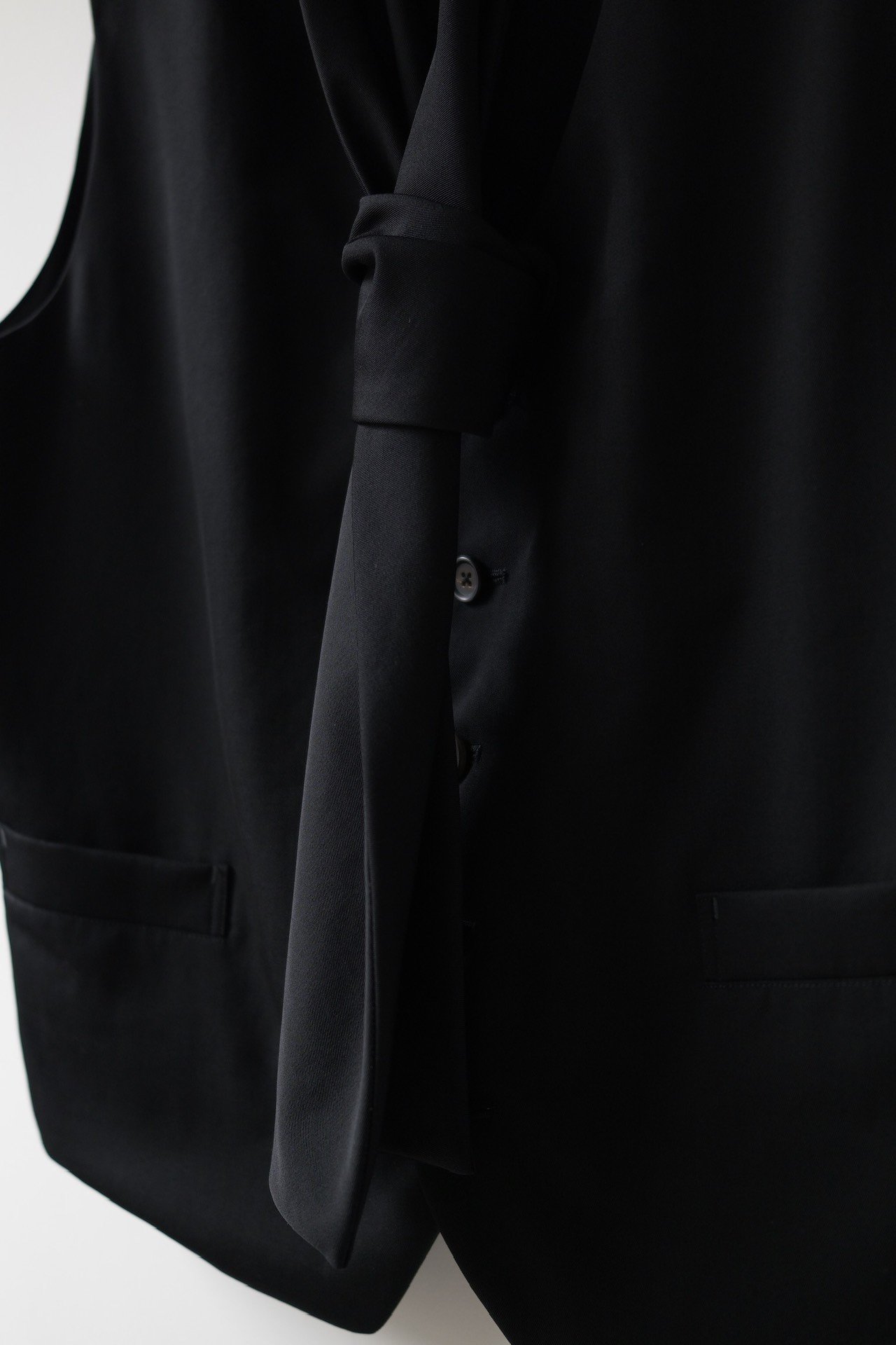 Yohji Yamamoto 1992AW Sash Vest — detail