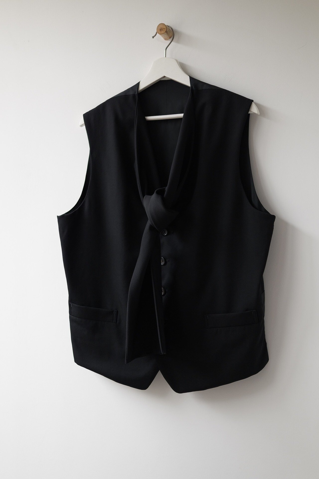 Yohji Yamamoto 1992AW Sash Vest — label