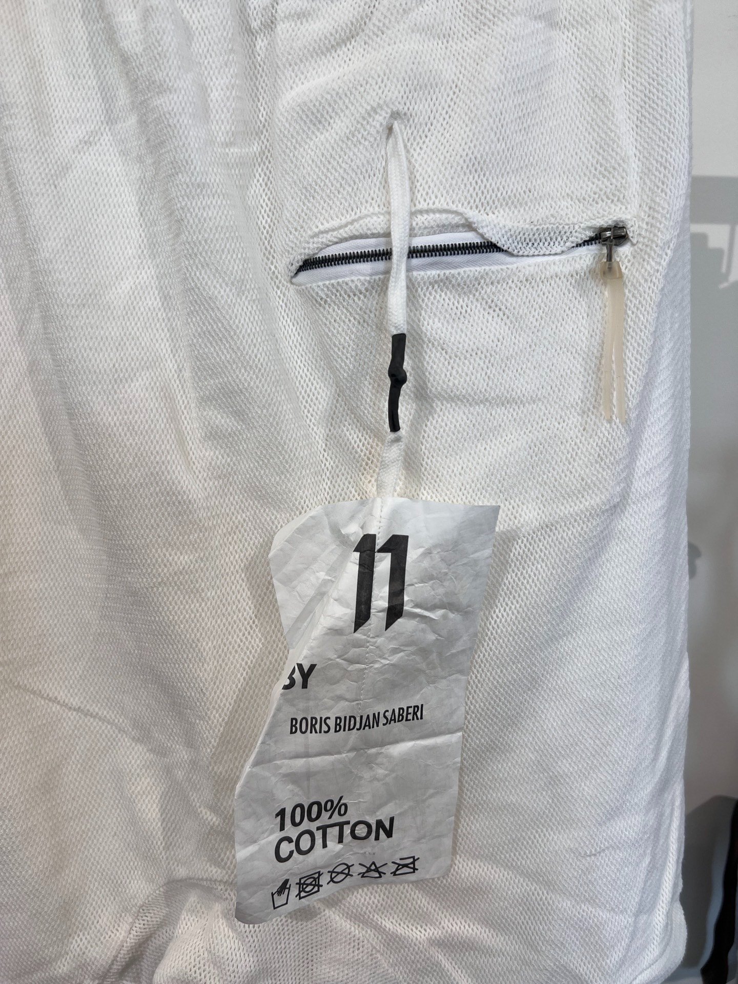 11 by Boris Bidjan Saberi Double Mesh Shorts — detail
