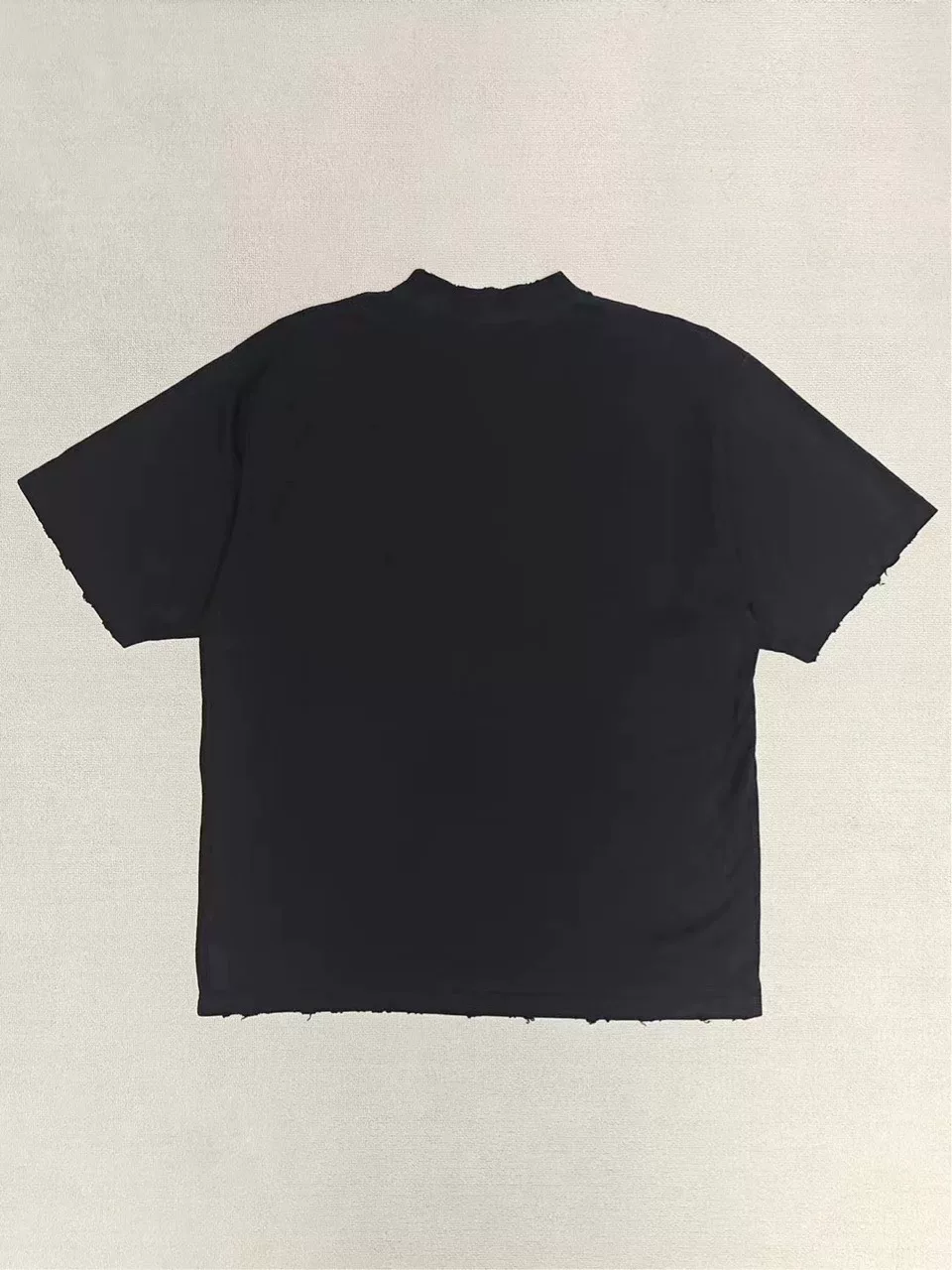 Balenciaga 24SS CD Valentine's Distressed T-Shirt — front