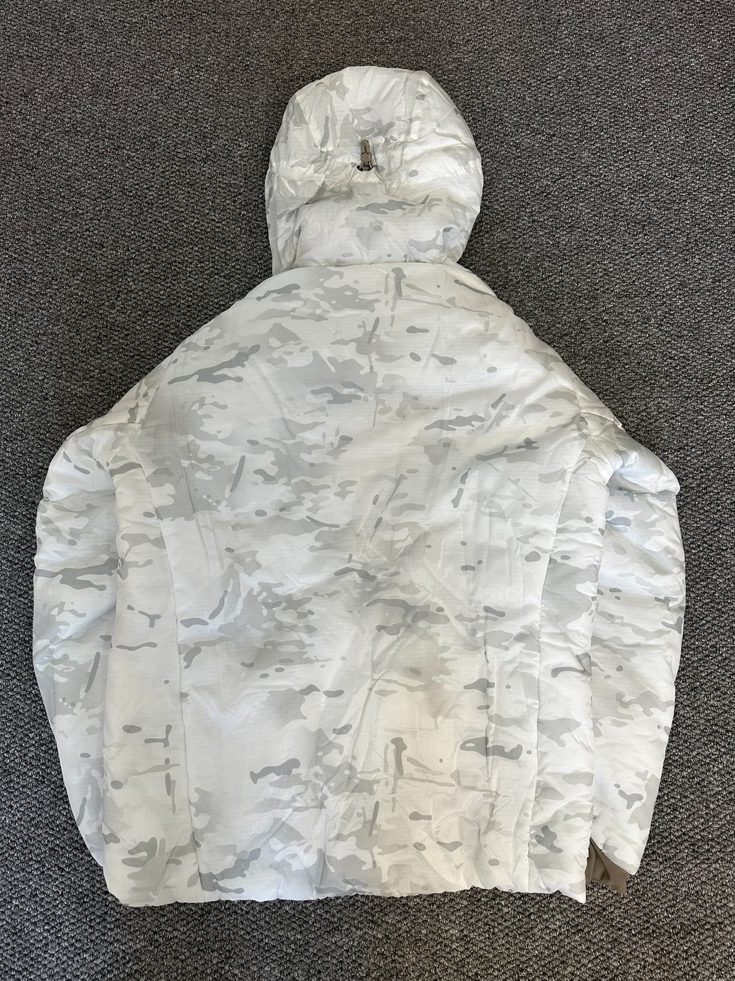 Tilak White Camo Cotton Jacket — back