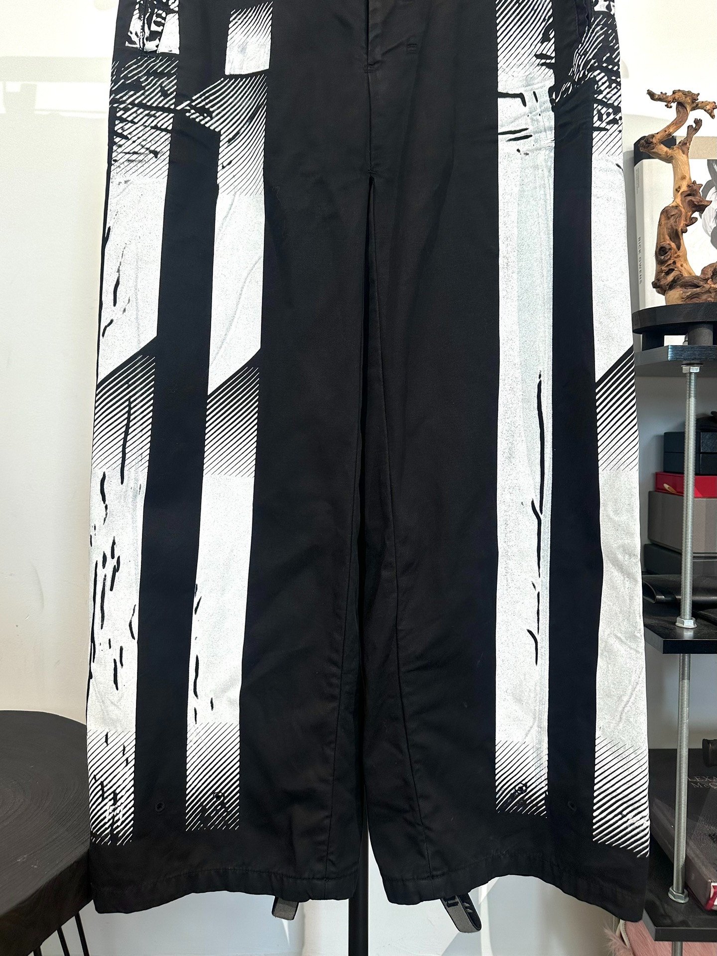 Boris Bidjan Saberi 11by bbs P15 Wide-Leg Pants — back