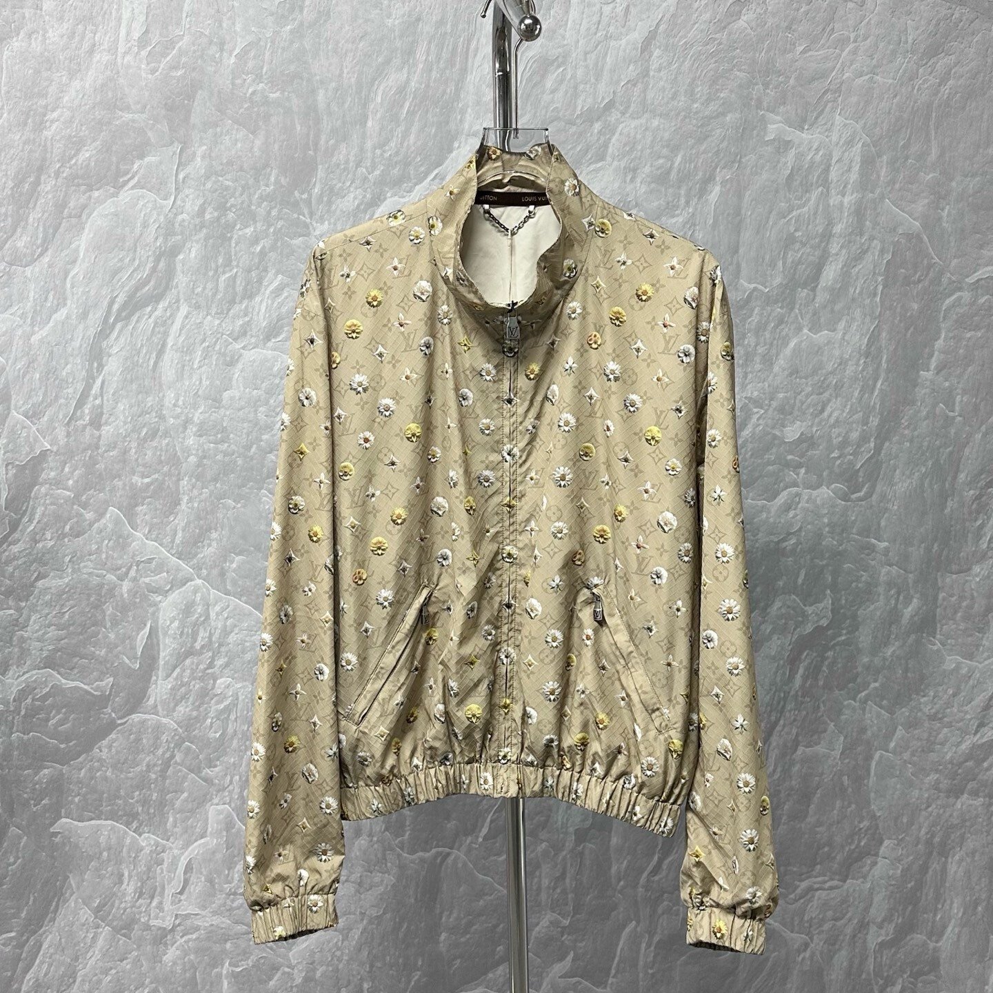Louis Vuitton FW26 Daisy Print Zip Jacket