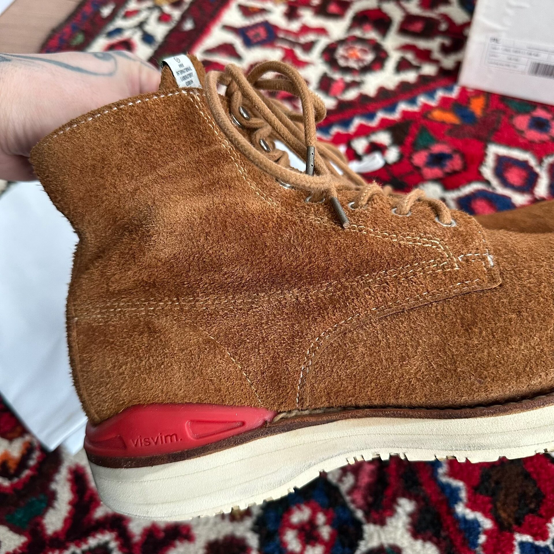 visvim 10ss Virgil Boots — detail
