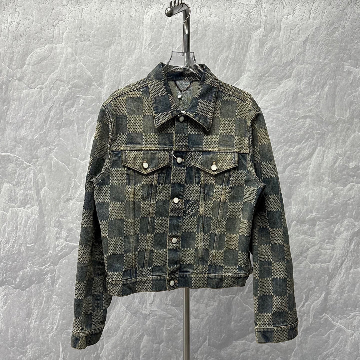 Louis Vuitton Checkerboard Denim Jacket SS24