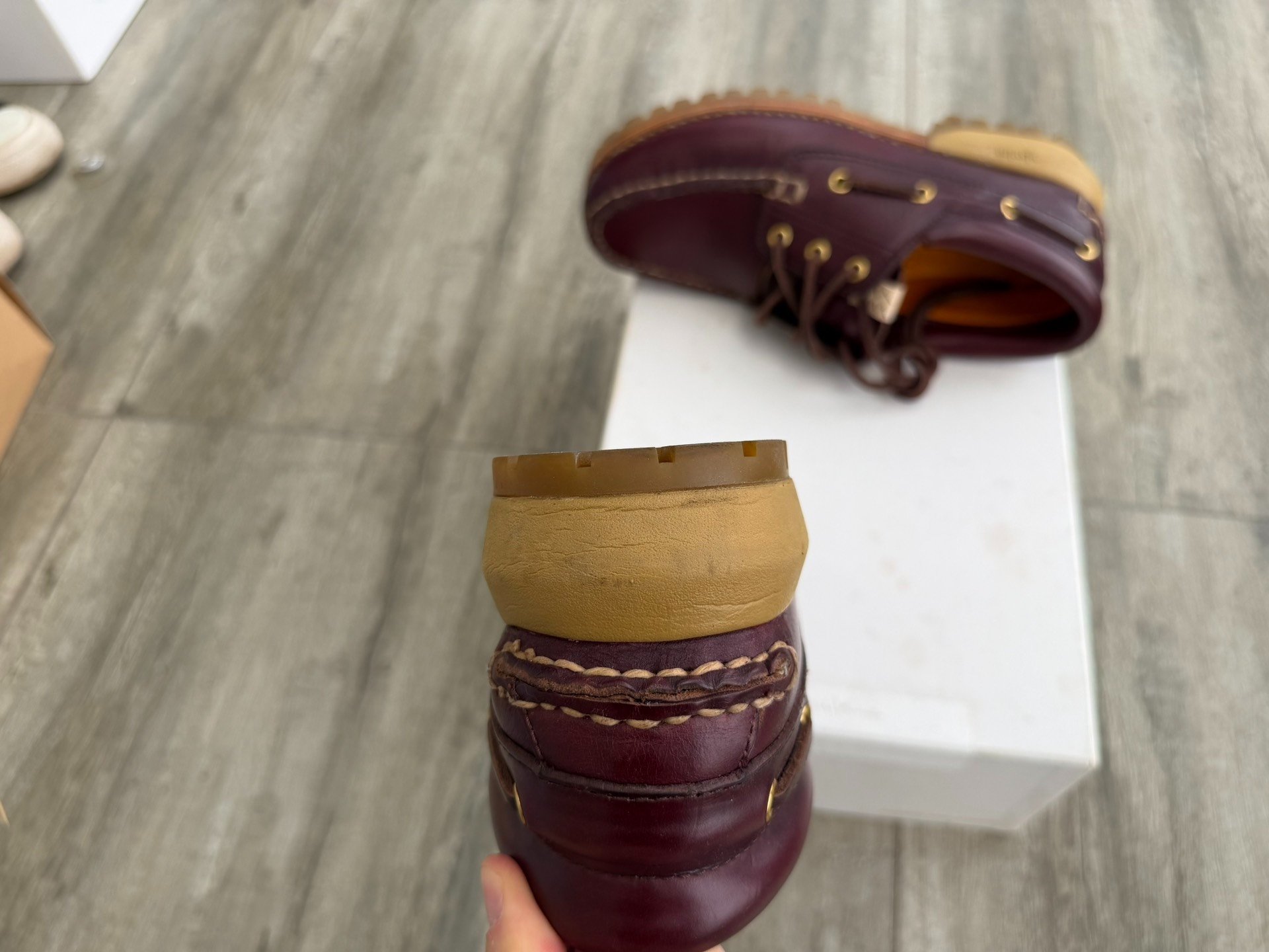 VISVIM 21AW WALLACE DECK-FOLK — label