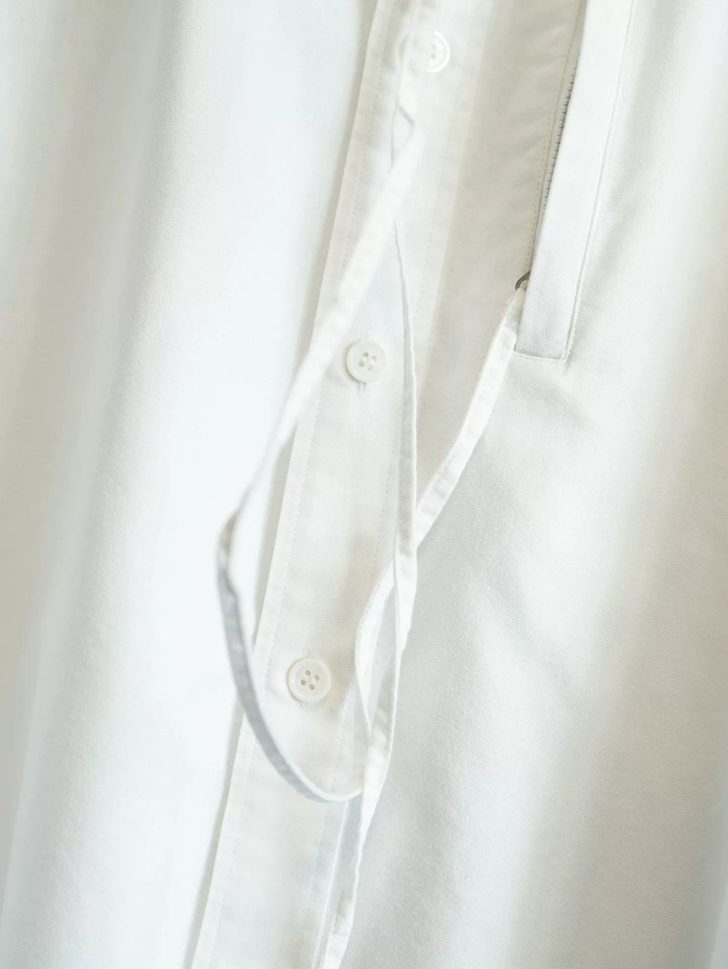 Yohji Yamamoto 13SS Rope Knot Shirt — label