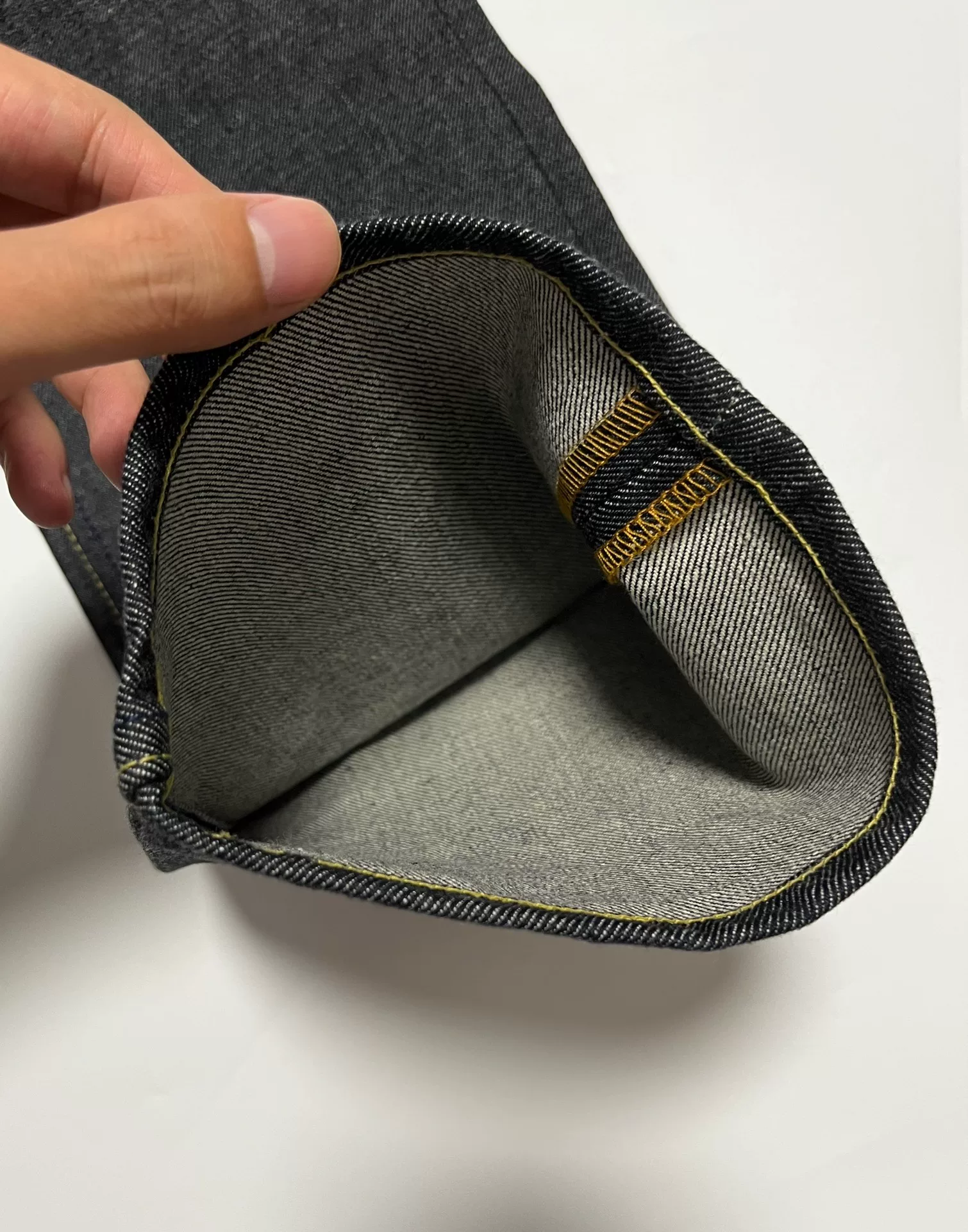 Visvim Social Sculpture 03R Selvedge Jeans — label