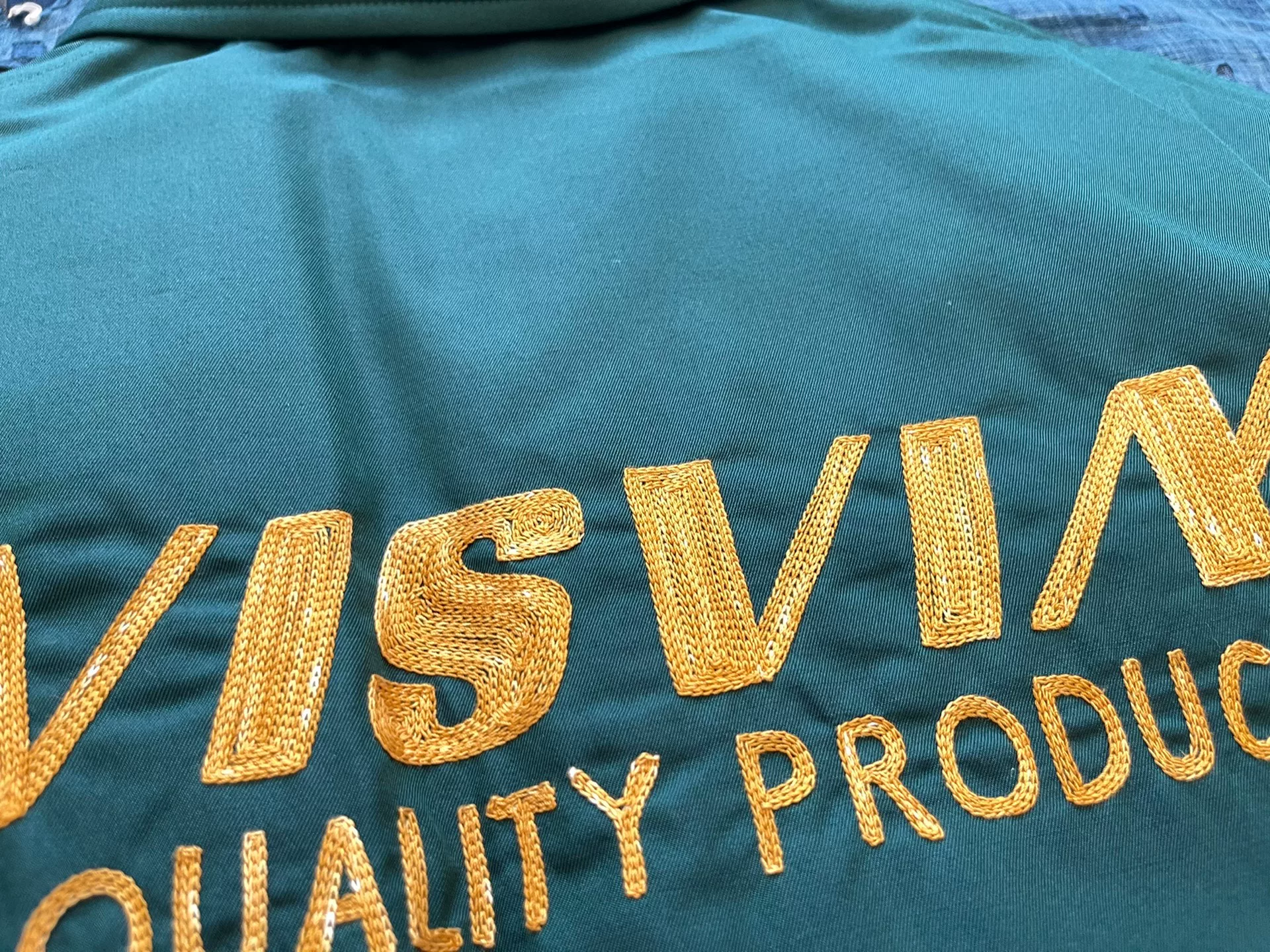 visvim 24AW Coach Down Jacket — label