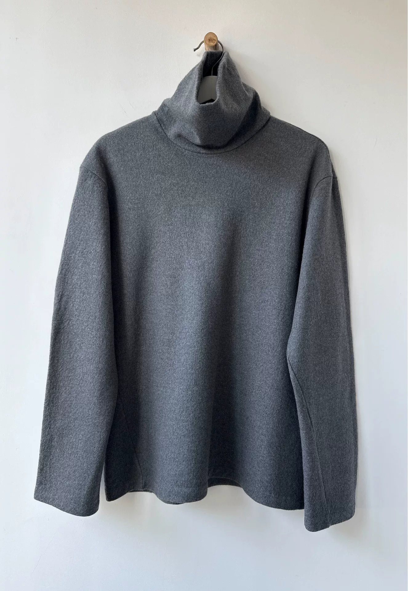 Yohji Yamamoto Y's Men's Wool Turtleneck — front