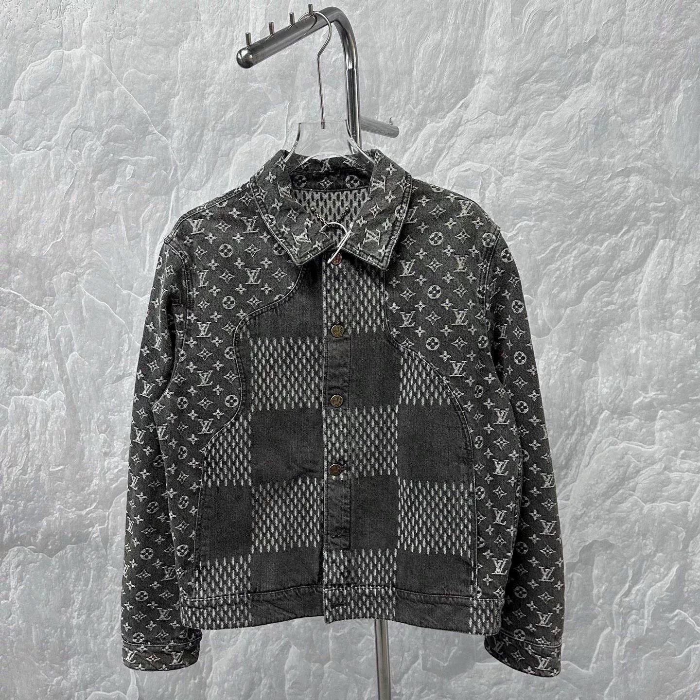 Louis Vuitton Nigo Monogram Denim Jacket