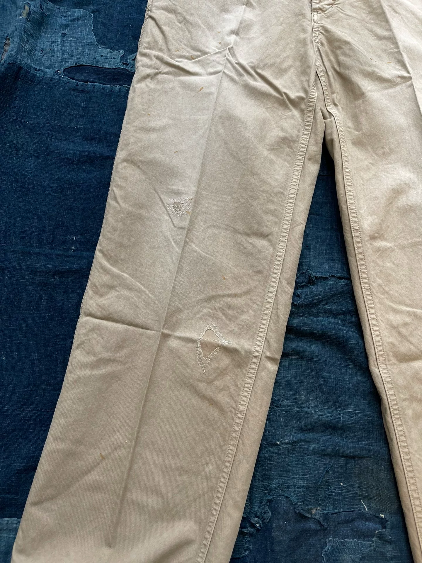 visvim 24AW Wide Chino Pants Crash — back