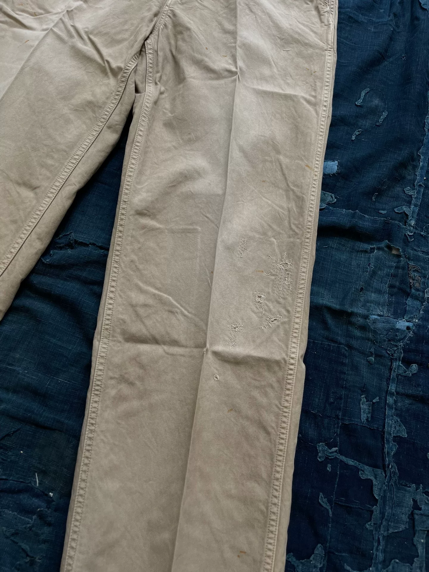 visvim 24AW Wide Chino Pants Crash — label