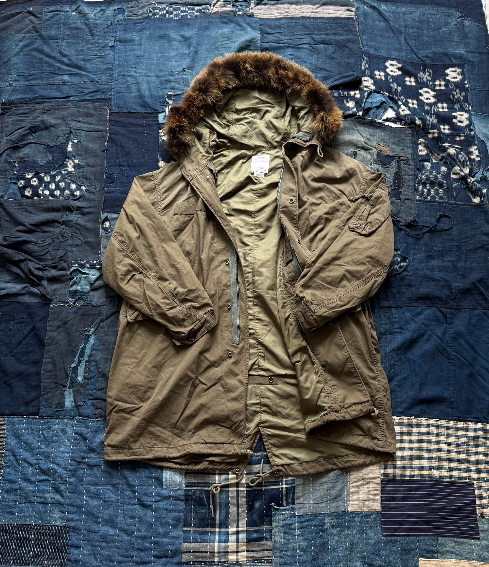 visvim 24AW Six Five Fishtail Parka — front