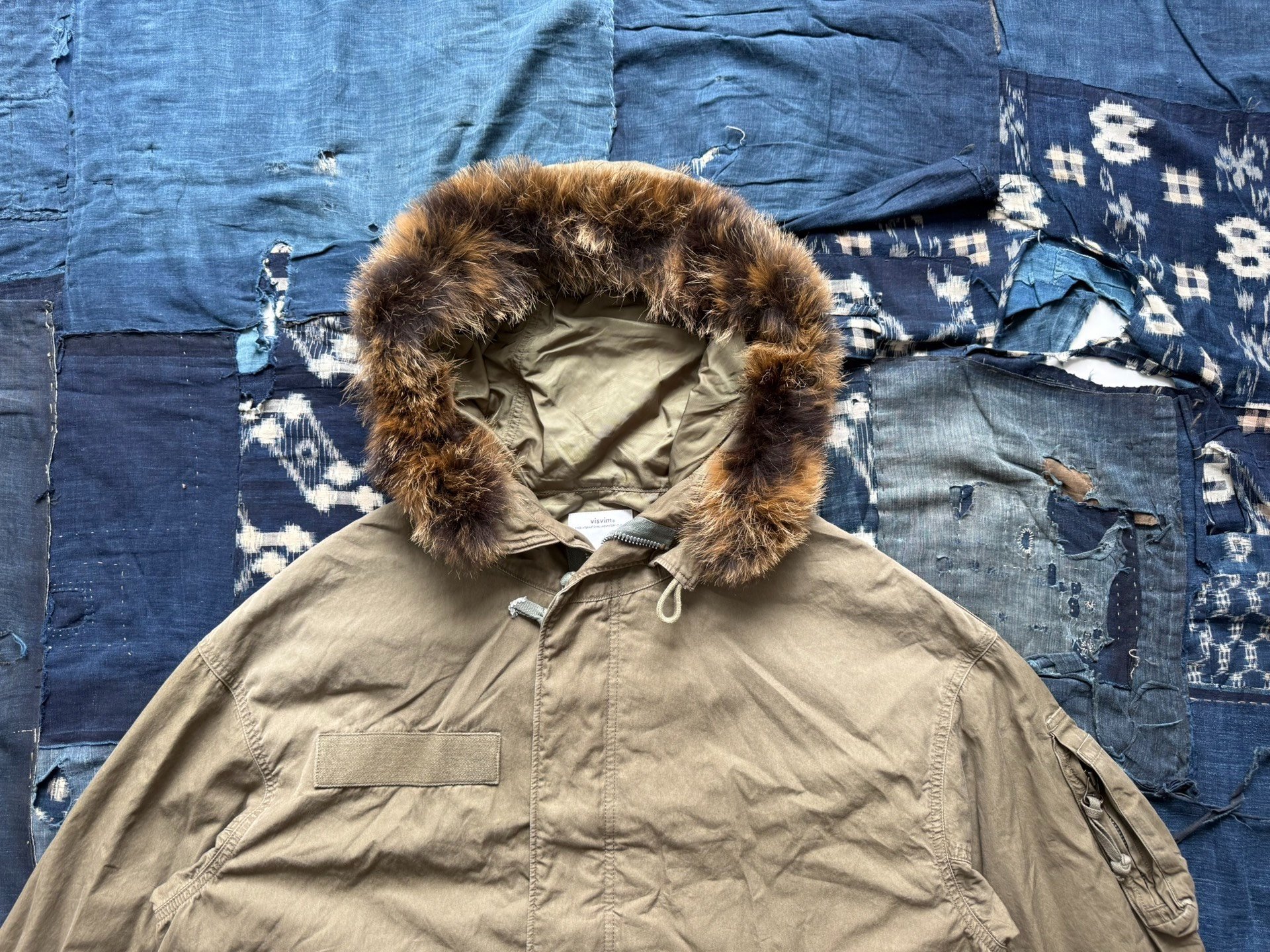 visvim 24AW Six Five Fishtail Parka — back