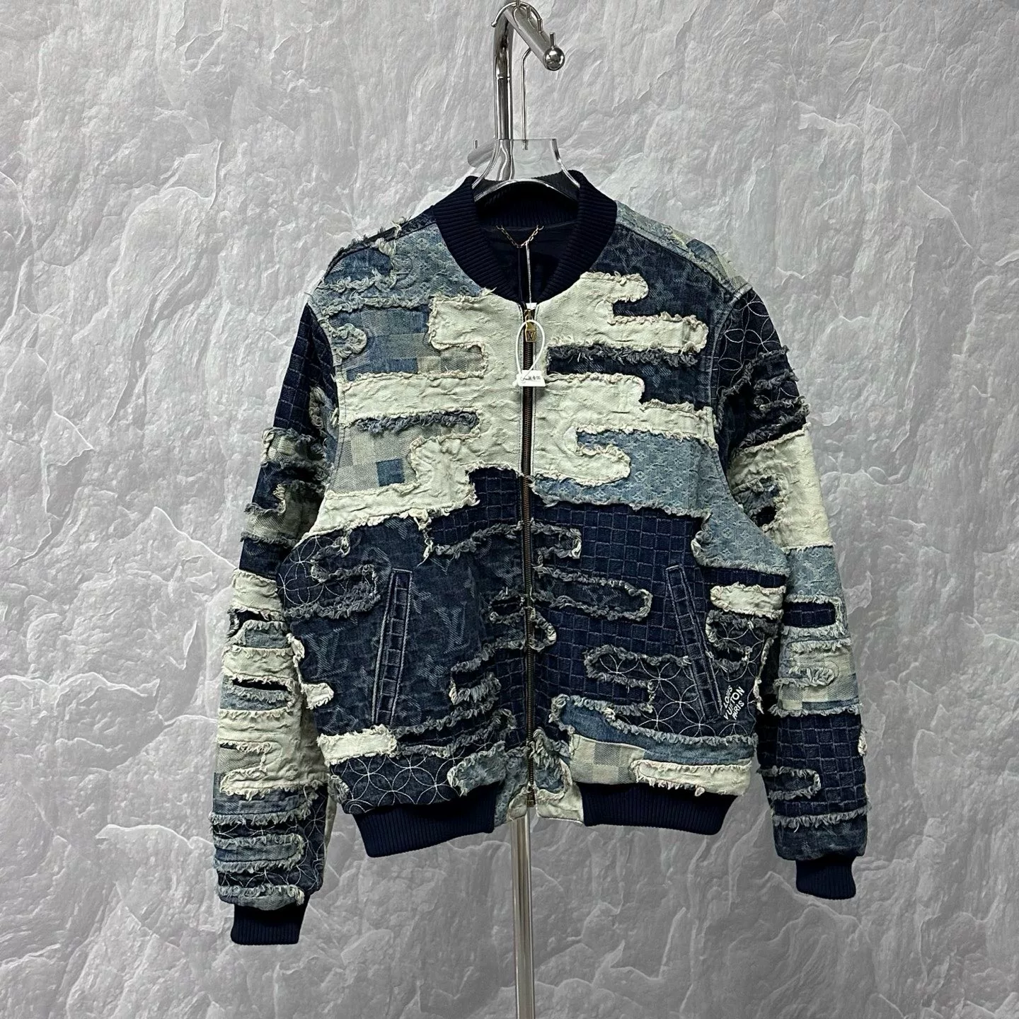 Louis Vuitton Nigo FW25 Patchwork Denim Jacket