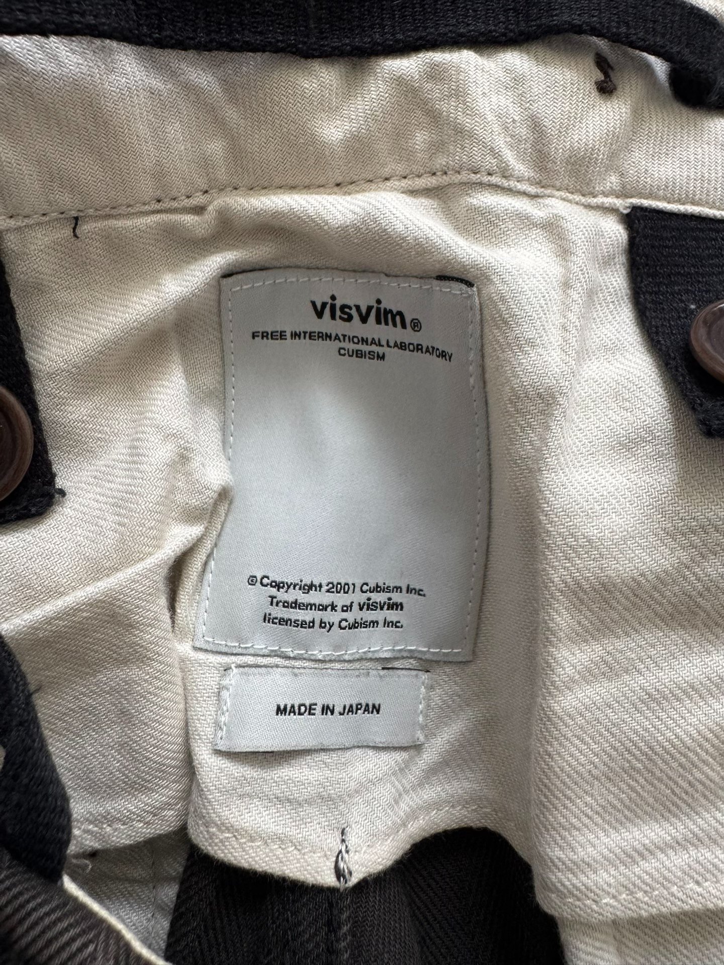 VISVIM 17AW EIGER SANCTION PANTS — detail